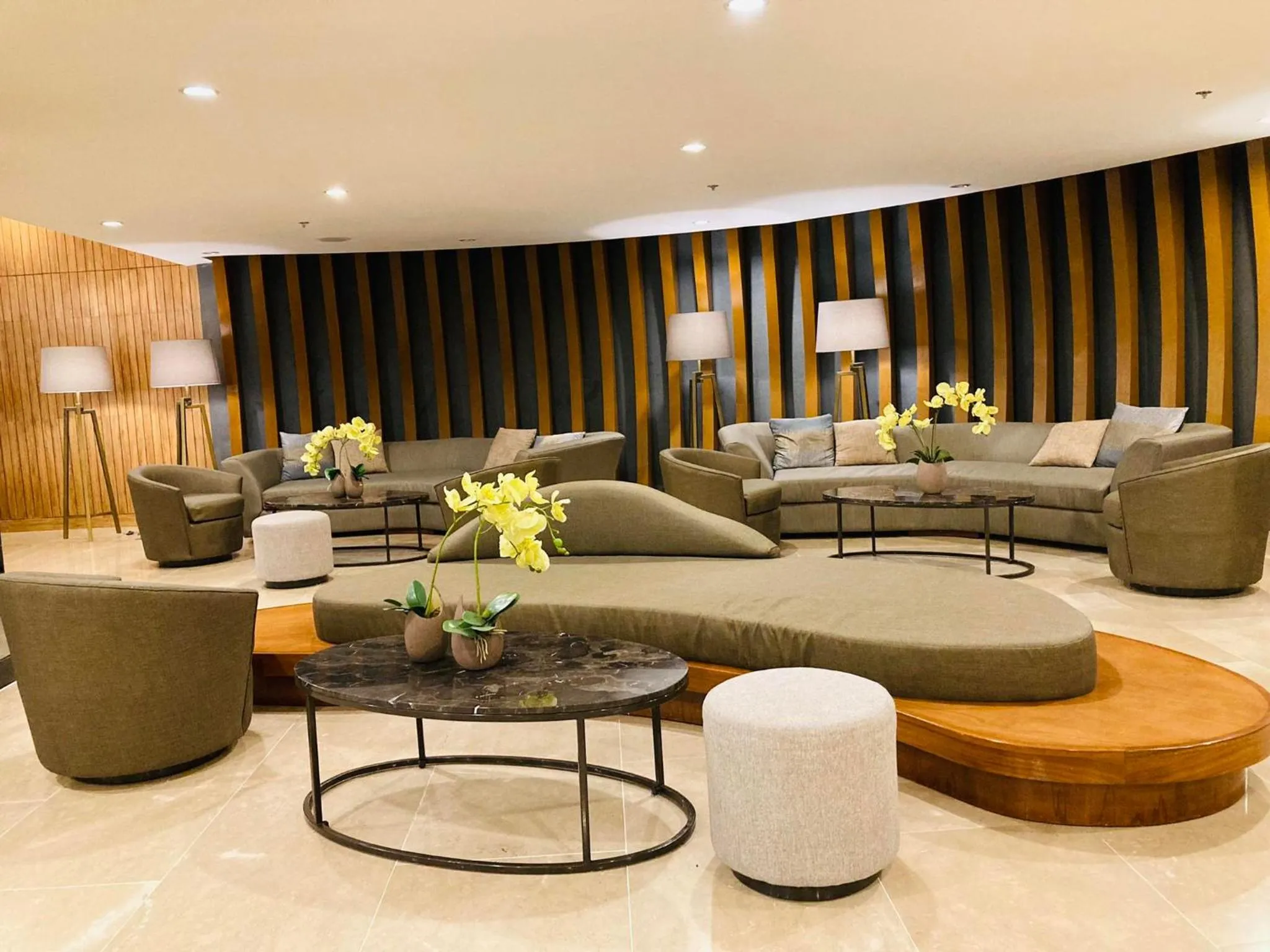 Lobby or reception in Shore Residences MOA Dynastel Staycation