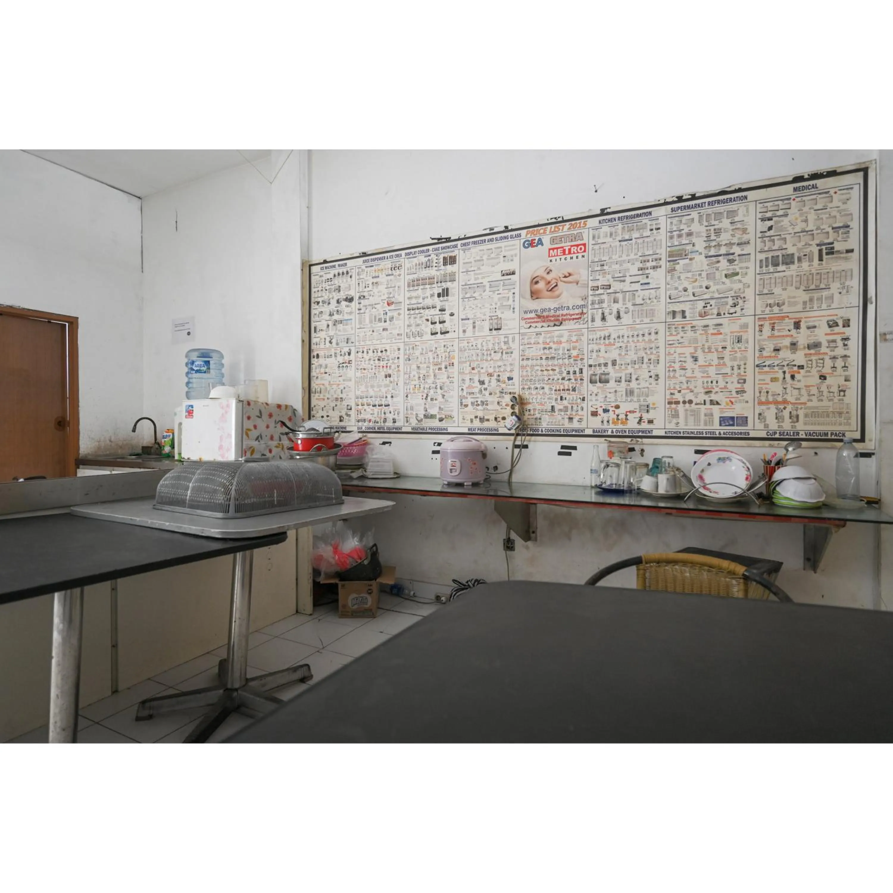 kitchen in Bunk Bed Bali near Sanur Mitra RedDoorz