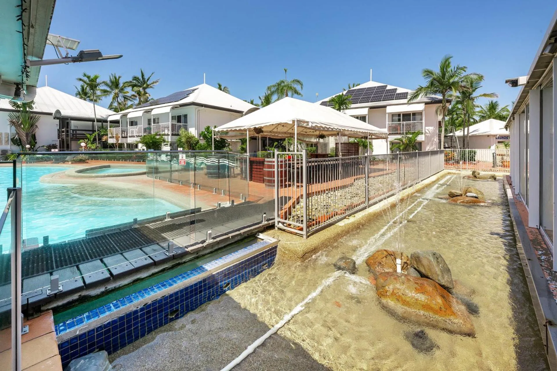 Pool view in The Resort at Dolphin Heads