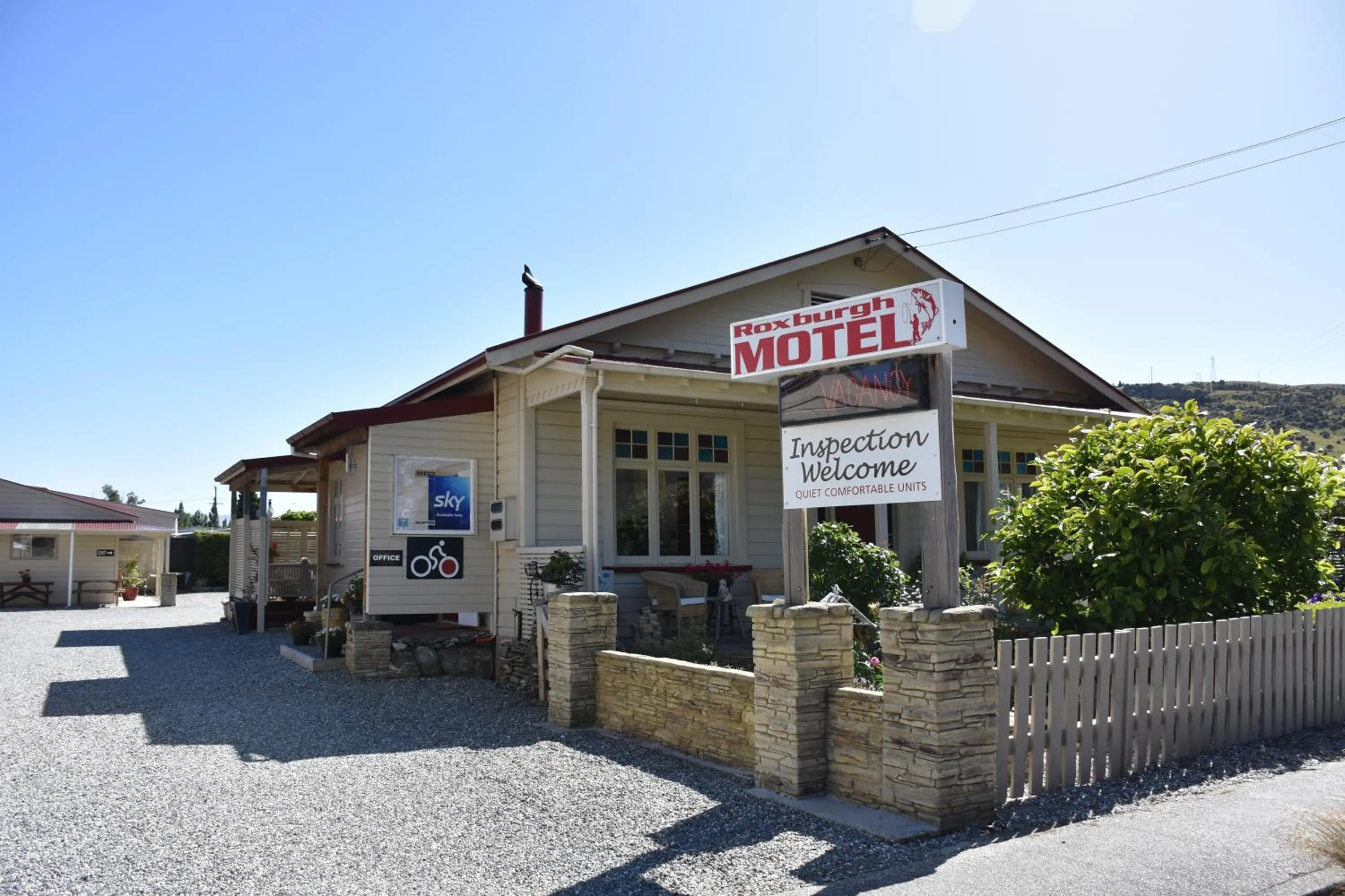 Garden in Roxburgh Motels