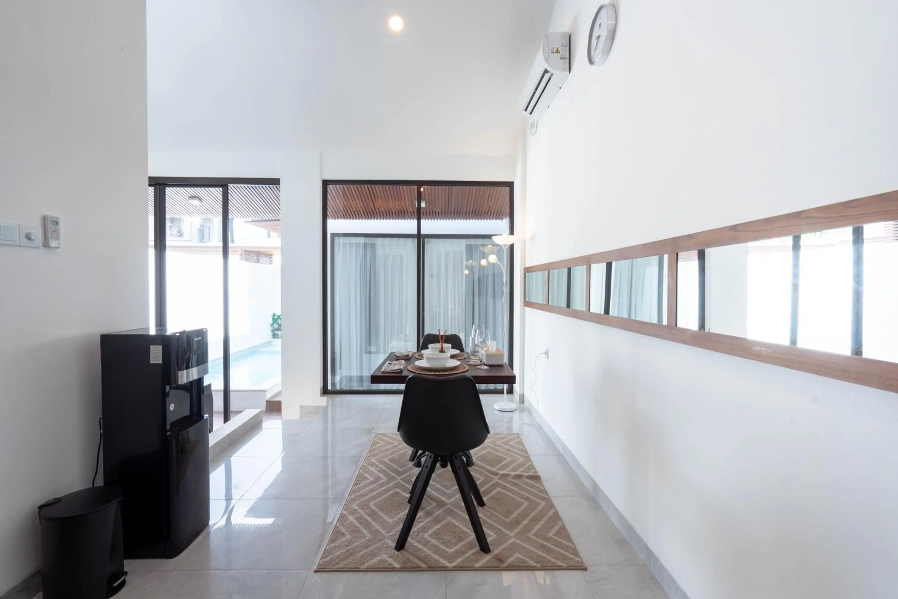 Dining area in The Lavana De Mello's Villa Seminyak -1 Bedroom Villa with Private Pool