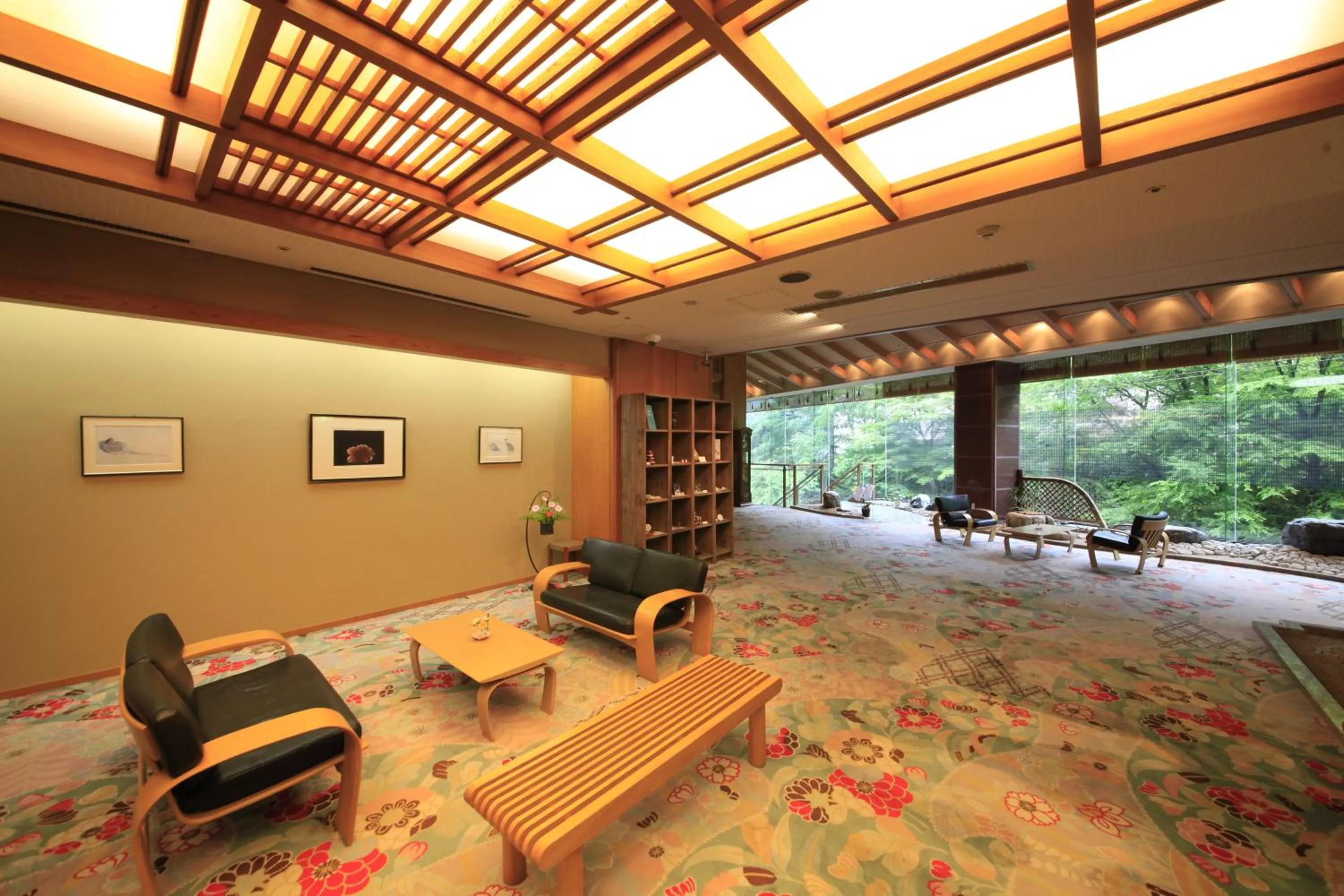 Lobby or reception in Ryotei Hanayura