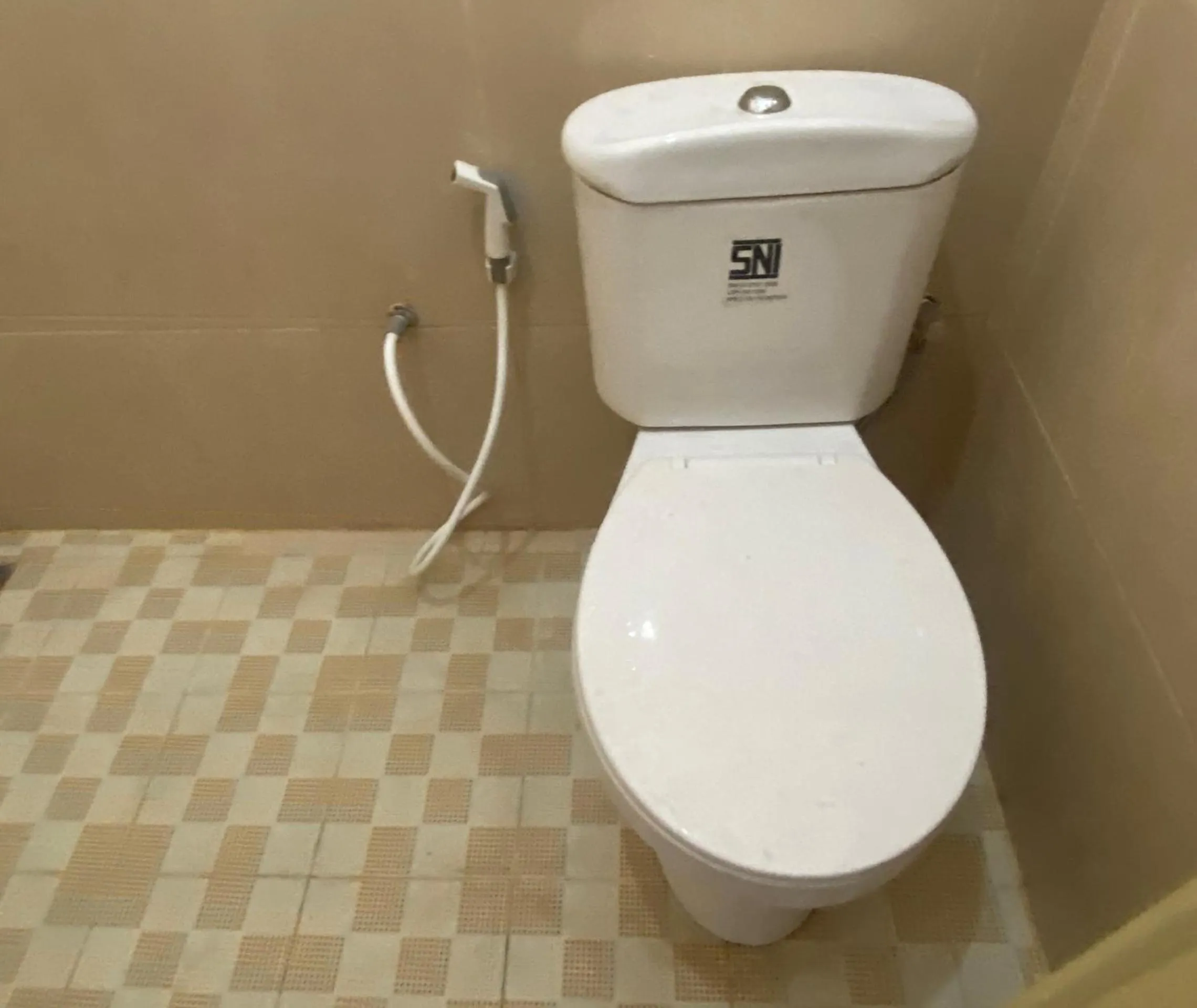 Bathroom in Hotel O Gians Homestay Near SMKN 2 Kuripan