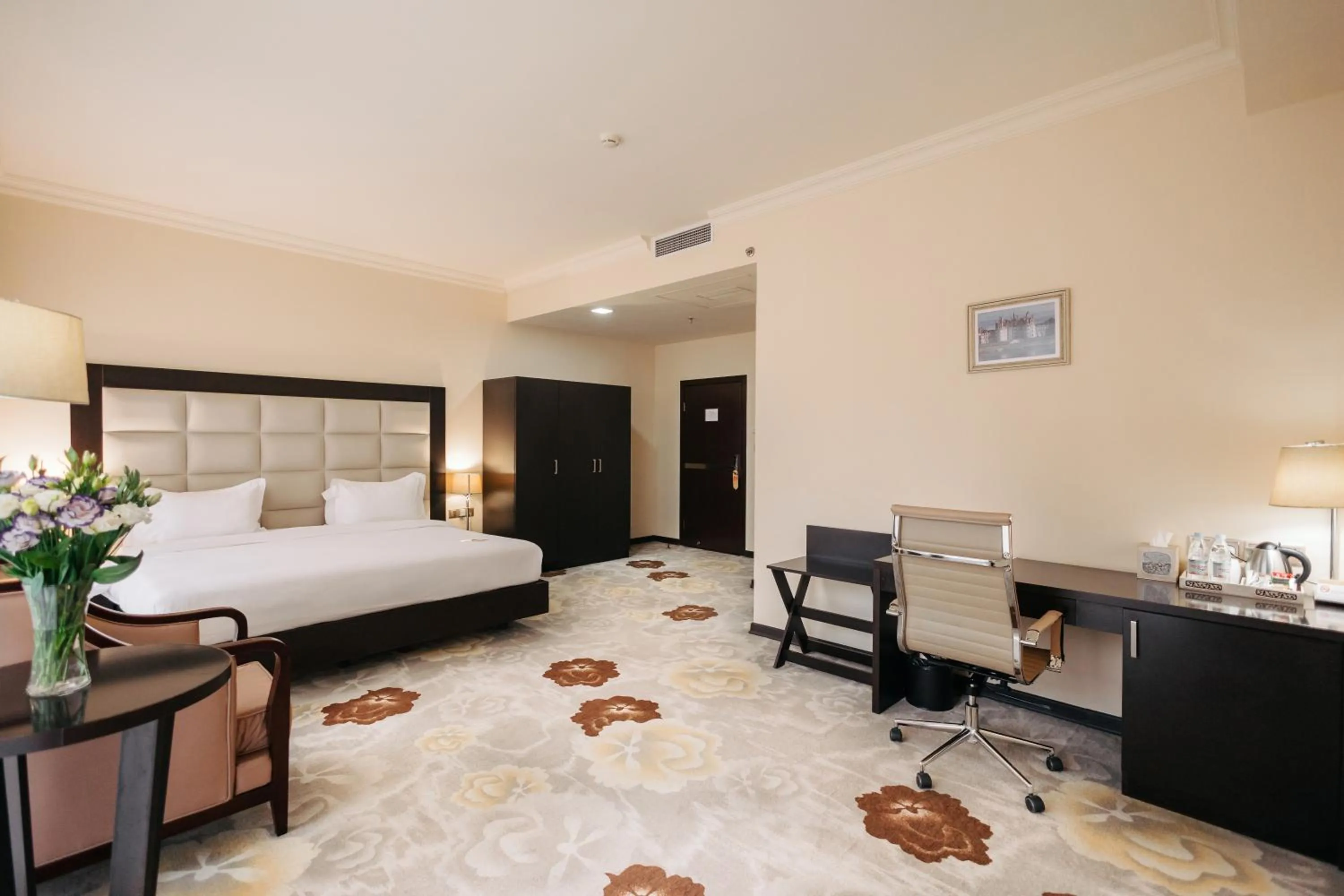 Bed in Paris Hotel Yerevan