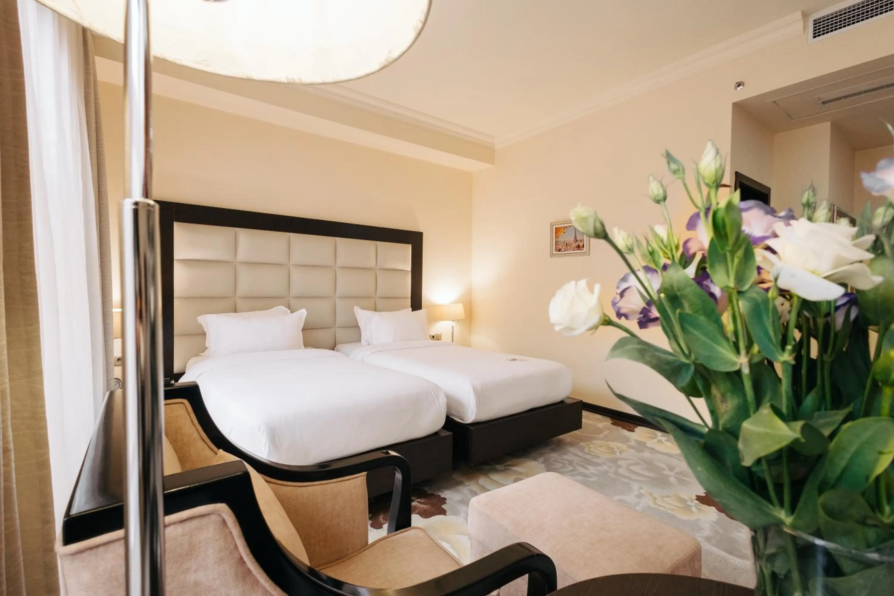 Bed in Paris Hotel Yerevan