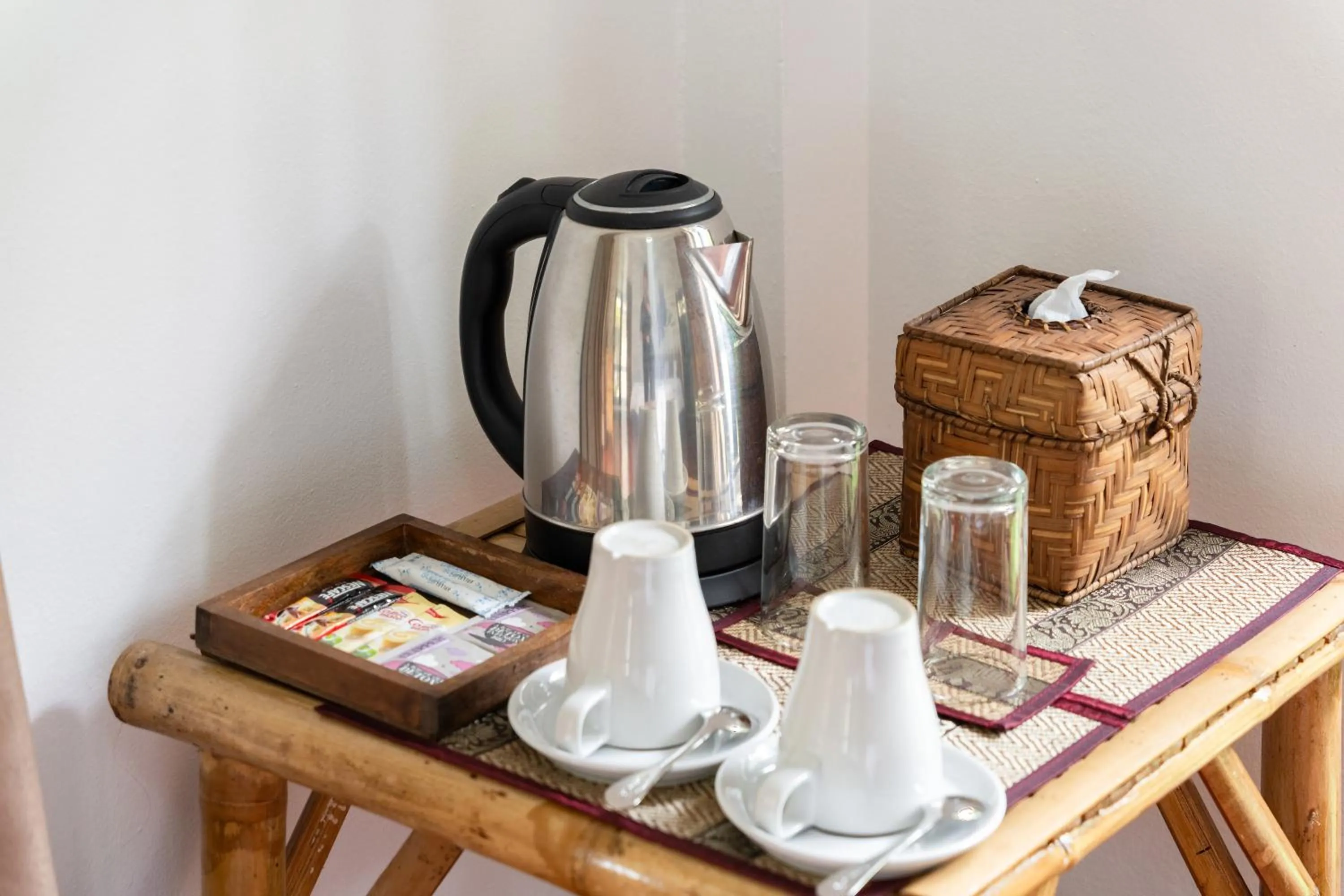 Drinks in Tropical Heavens Garden Samui