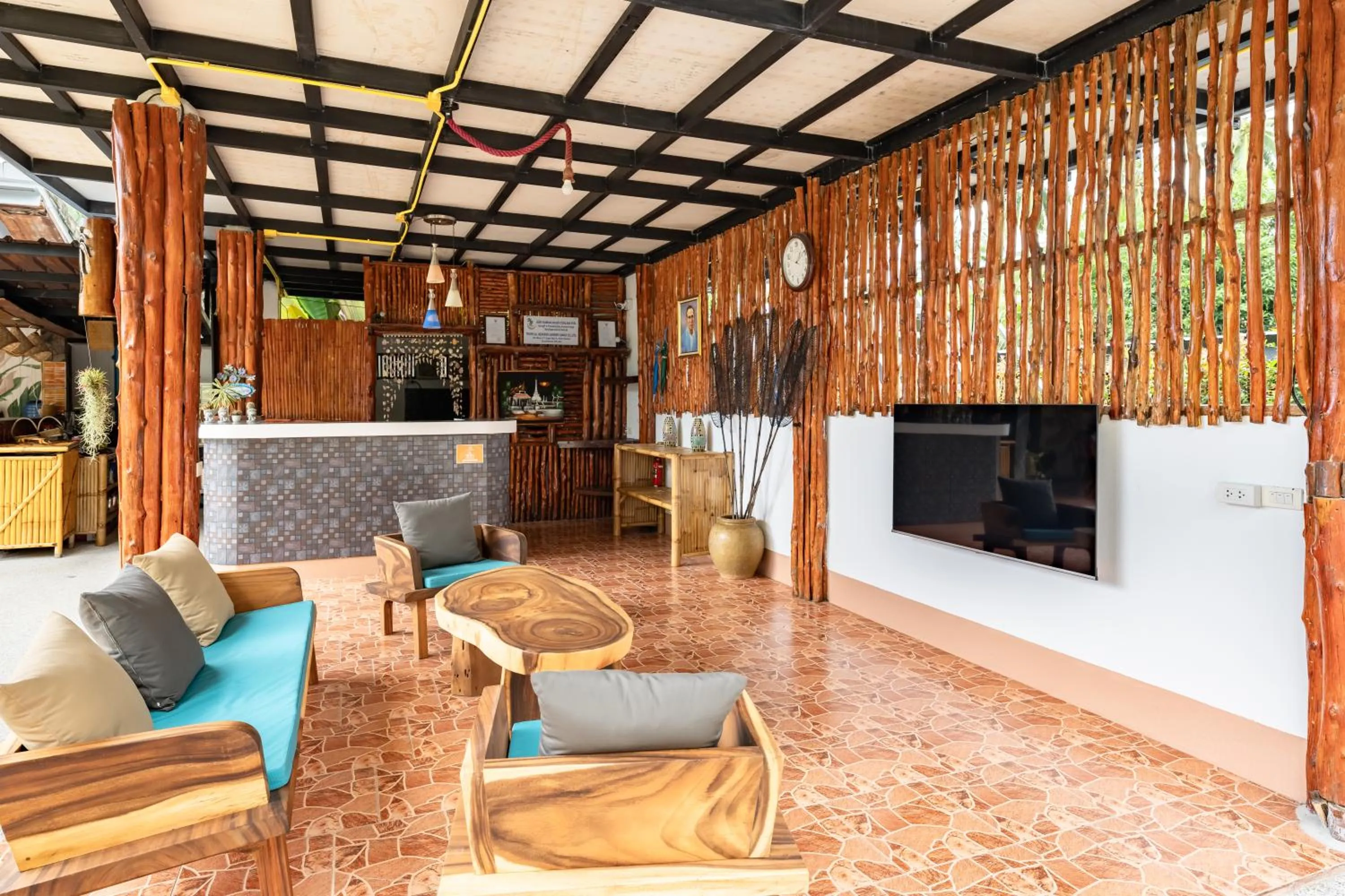 Lobby or reception in Tropical Heavens Garden Samui