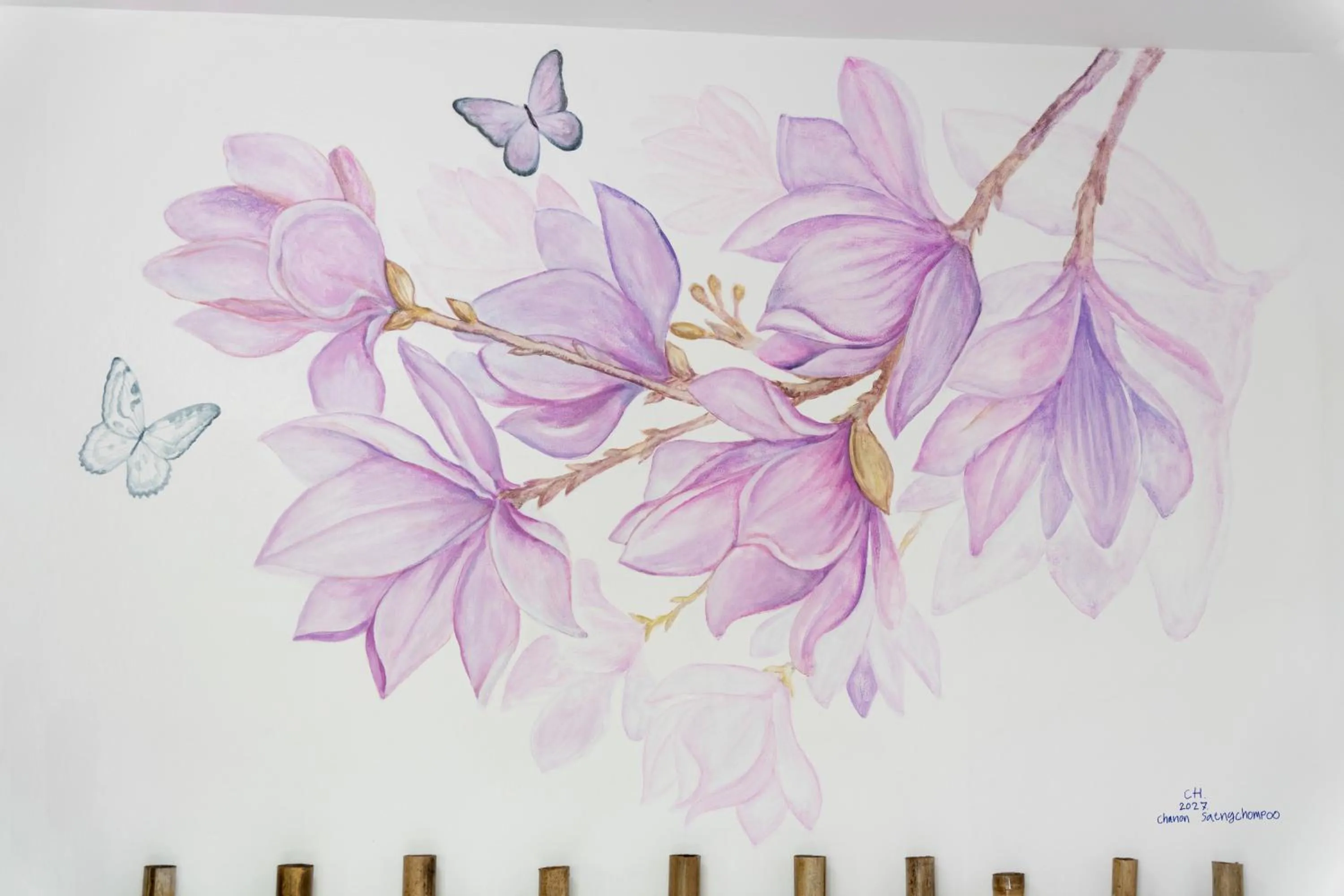 Decorative detail in Tropical Heavens Garden Samui