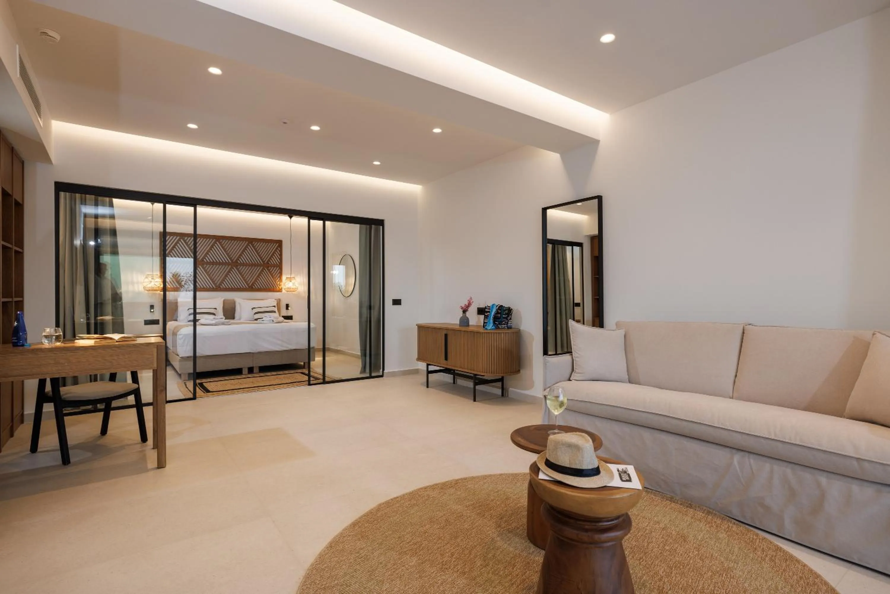 Bed in Deos Luxury Suites - Adults Only