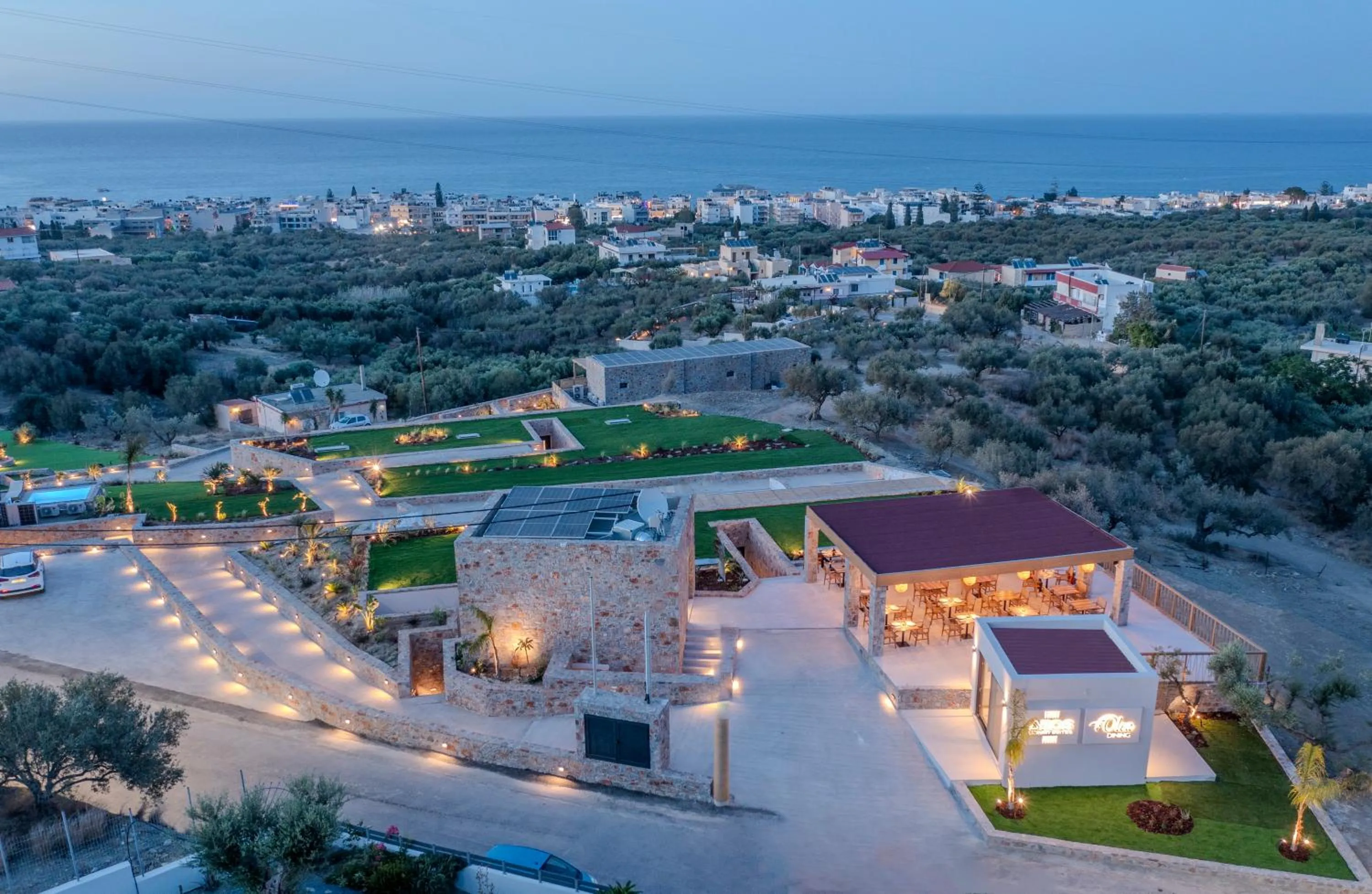 Bird's eye view in Deos Luxury Suites - Adults Only