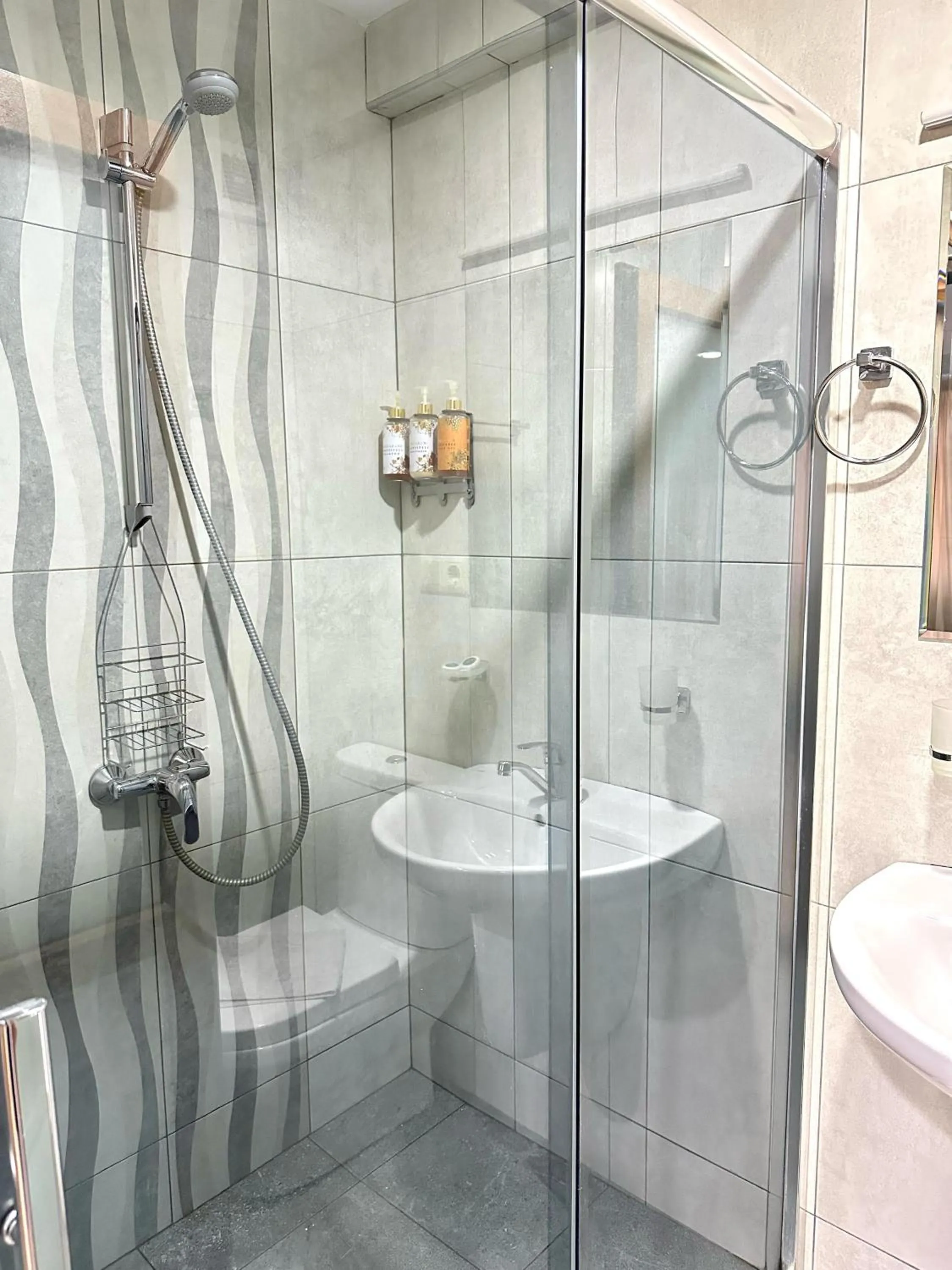 Shower in Red Fox Guesthouse