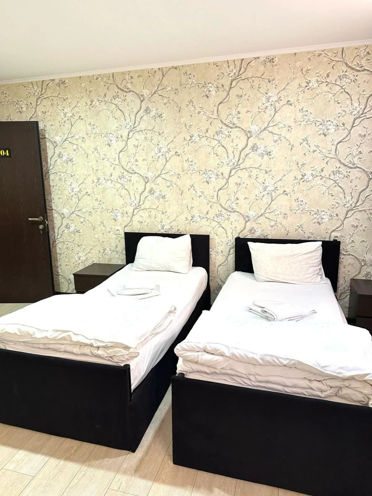 Bed in Red Fox Guesthouse