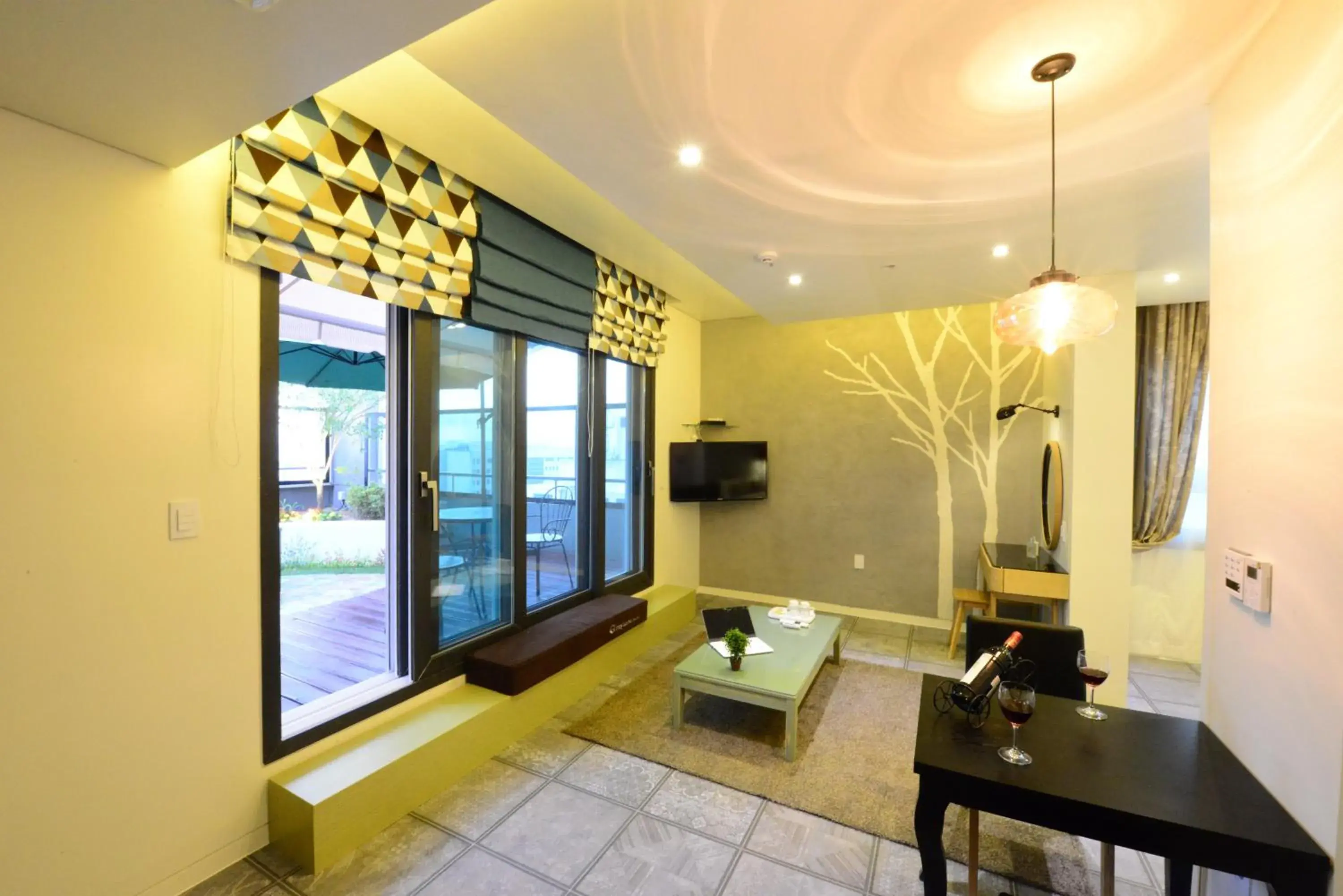 Studio with Garden View in Dunsan Graytone Hotel Studio with Garden View in Dunsan Graytone Hotel