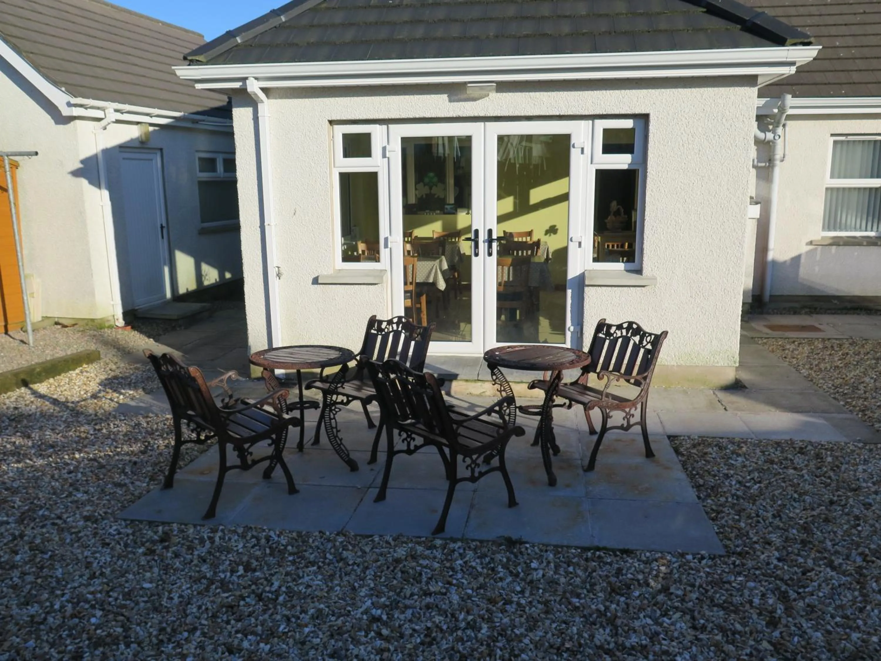 Patio in Glen Haven Bed and Breakfast