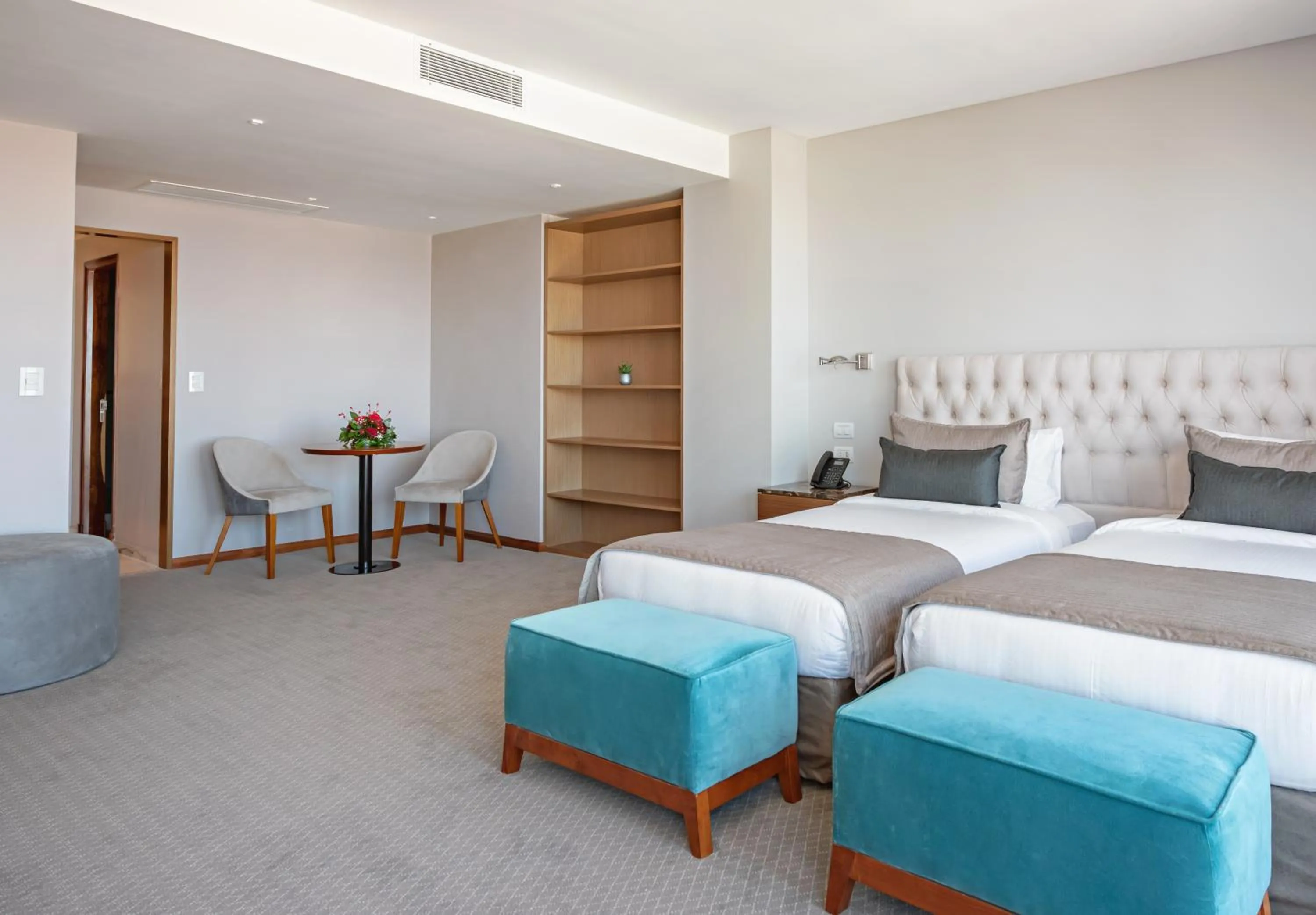 Bed in HOTEL KONKE MAR DEL PLATA