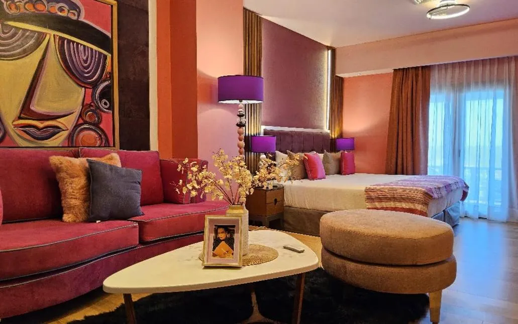 Bed in HOTEL KONKE MAR DEL PLATA