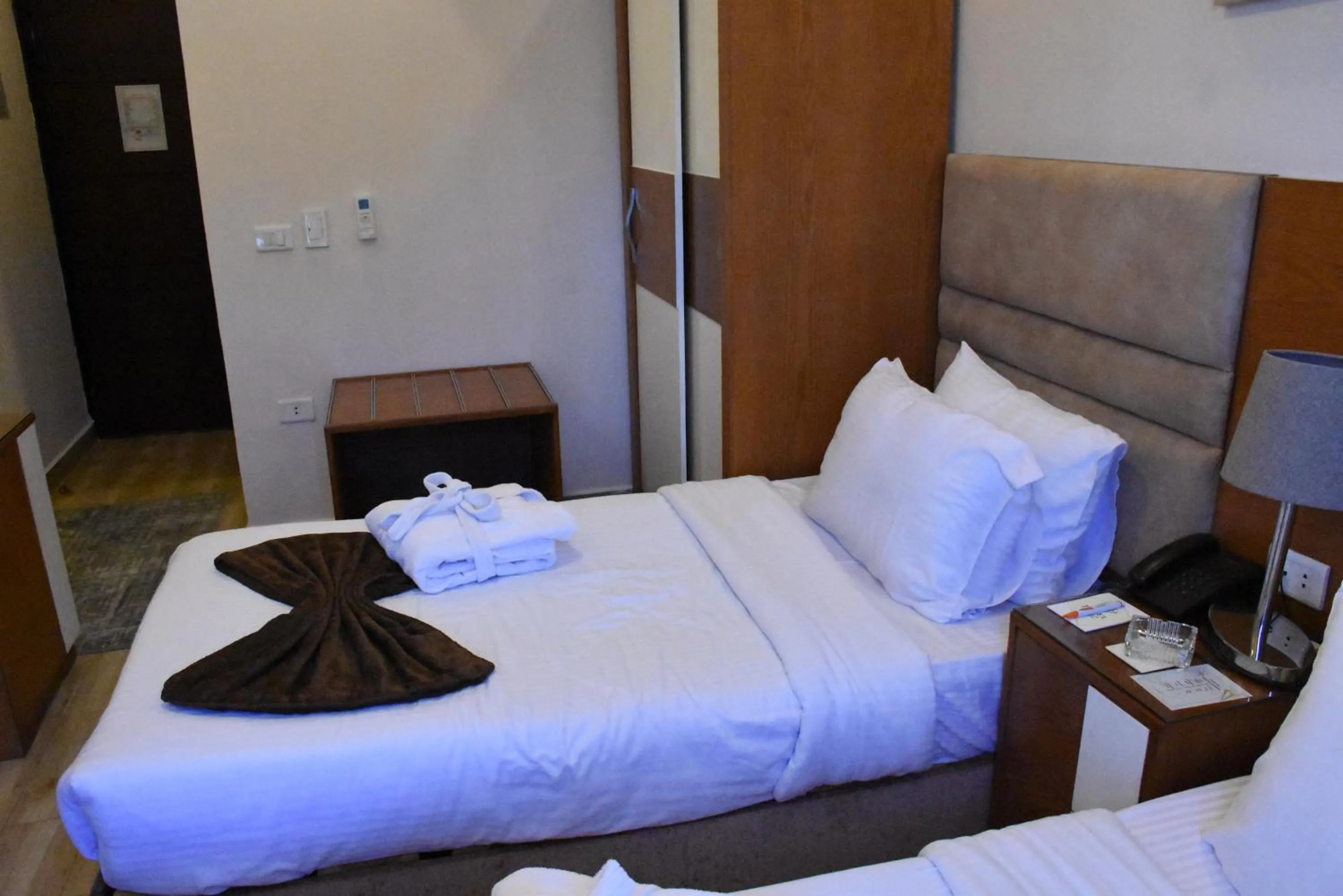 Bed in Jewel Zamalek Hotel