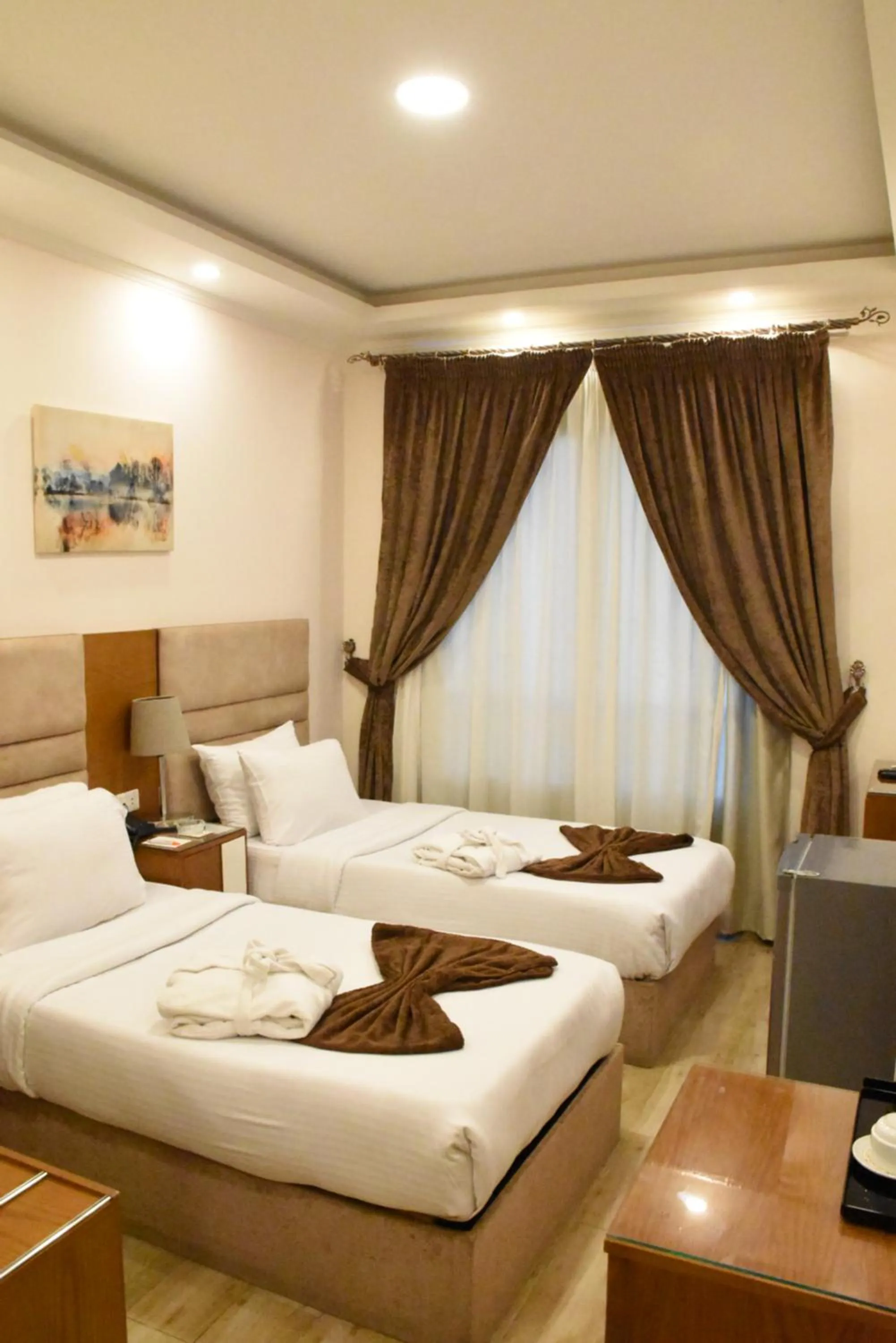 Bed in Jewel Zamalek Hotel