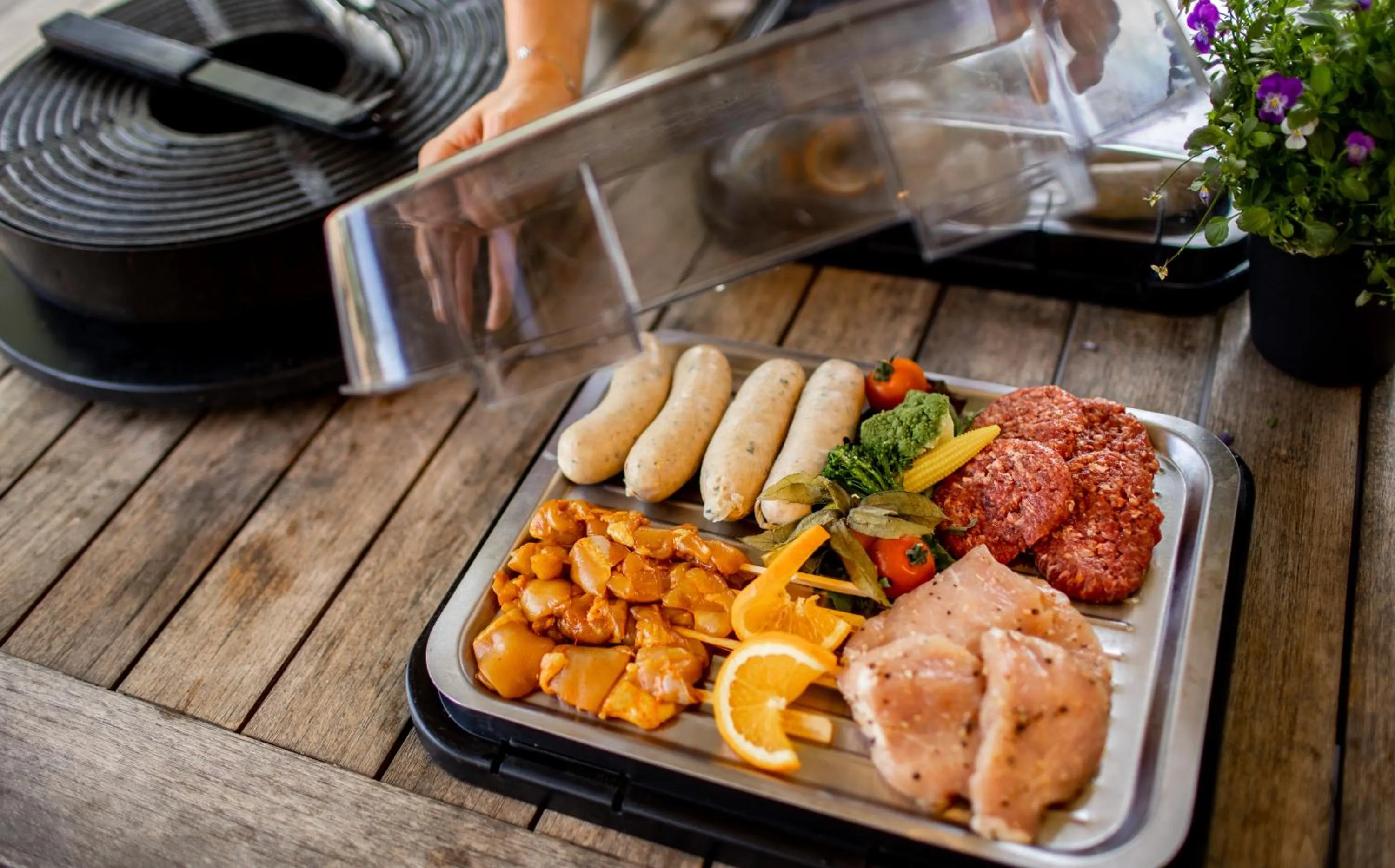 BBQ facilities in Hof van Salland Hellendoorn