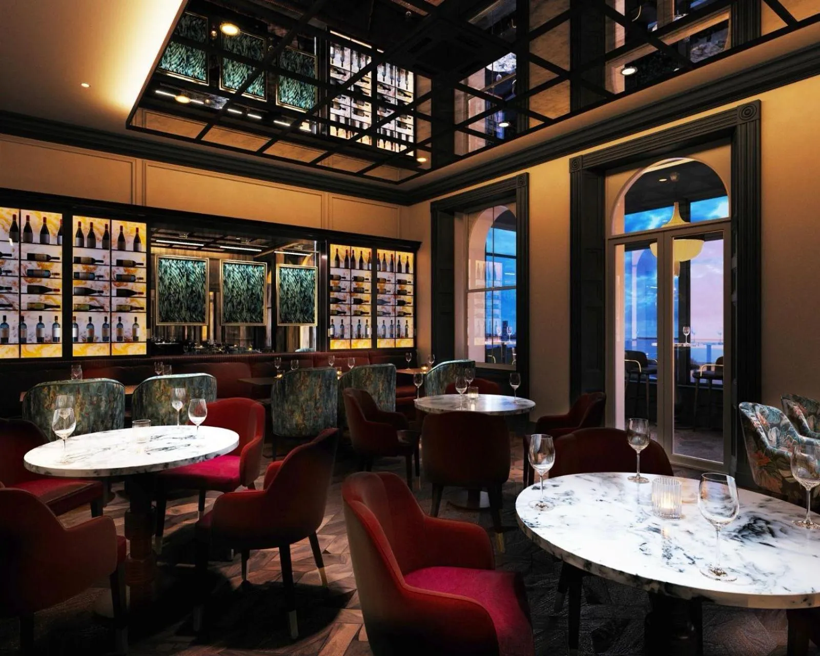 Lounge or bar in Dover Marina Hotel & Spa, Tapestry Collection by Hilton