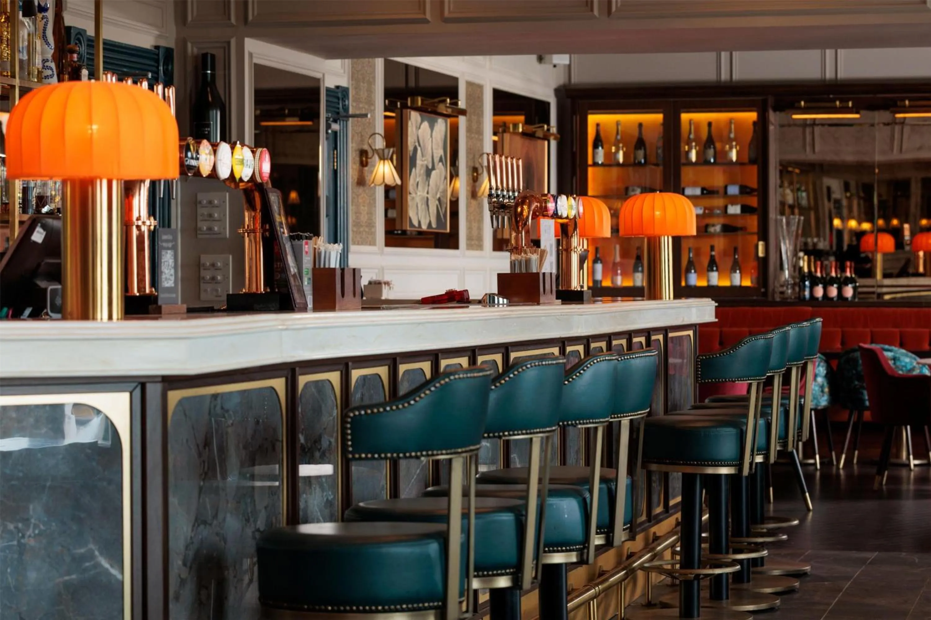 Lounge or bar in Dover Marina Hotel & Spa, Tapestry Collection by Hilton