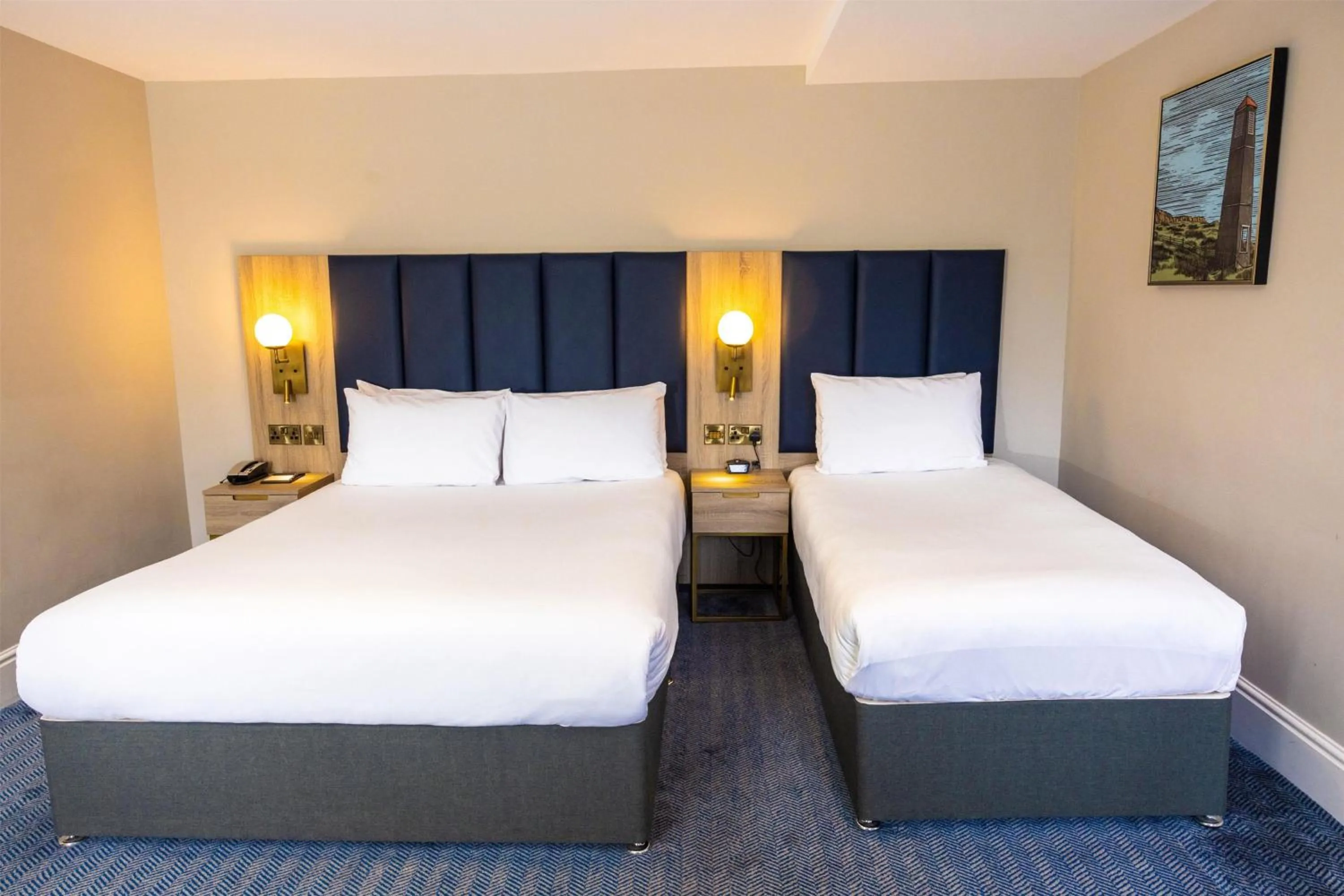 Bed in Dover Marina Hotel & Spa, Tapestry Collection by Hilton