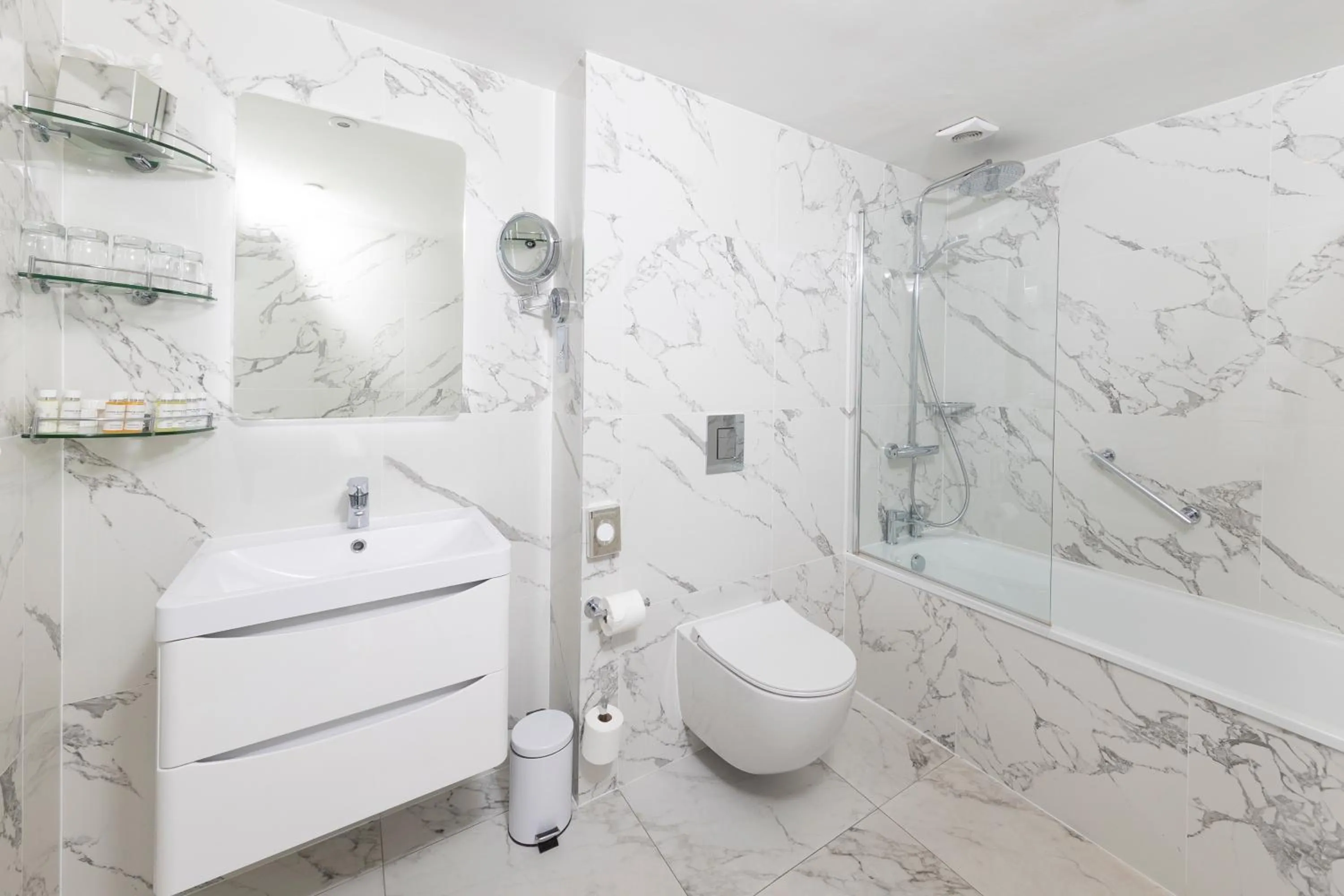 Bathroom in Dover Marina Hotel & Spa, Tapestry Collection by Hilton