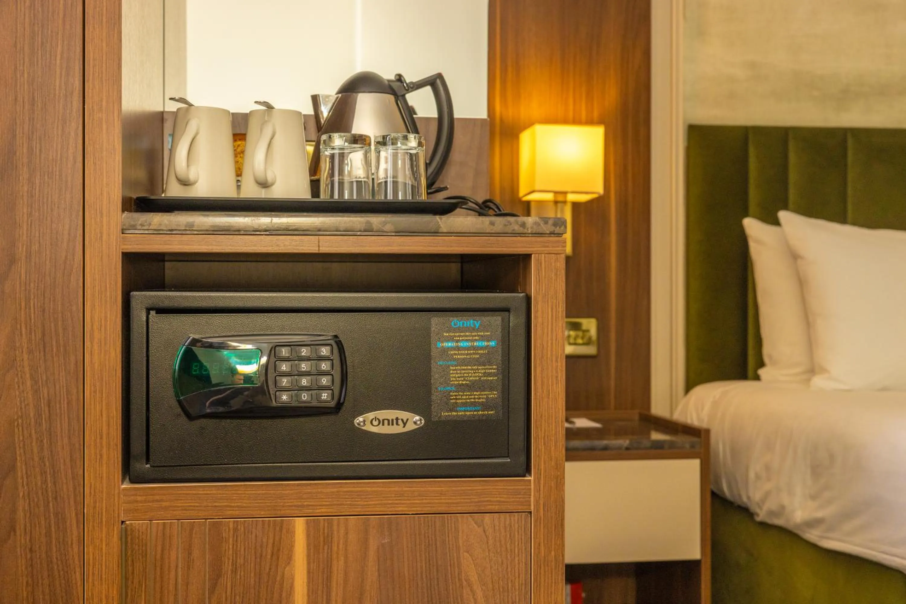 safe, Bed in Dover Marina Hotel & Spa, Tapestry Collection by Hilton