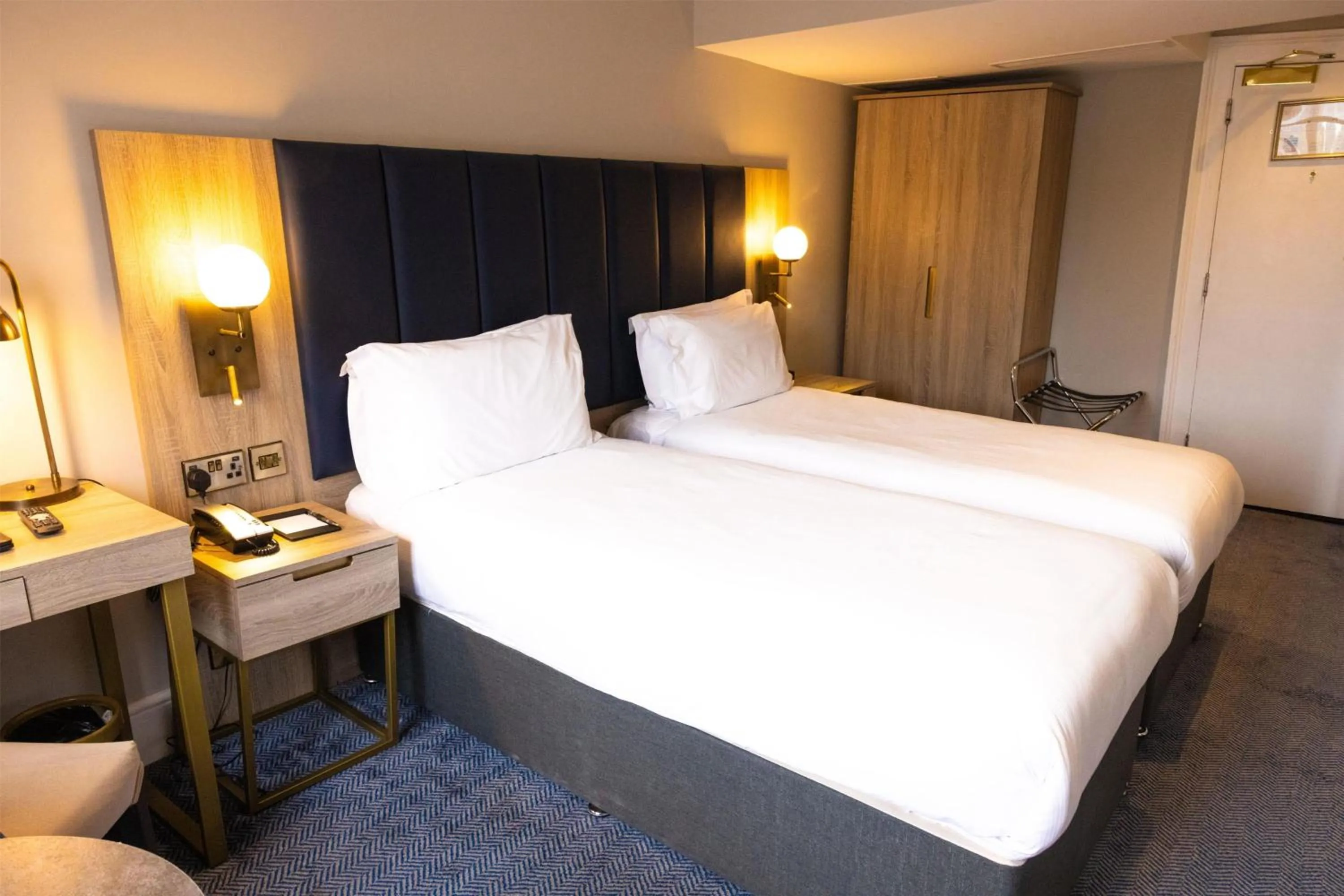 Bed in Dover Marina Hotel & Spa, Tapestry Collection by Hilton