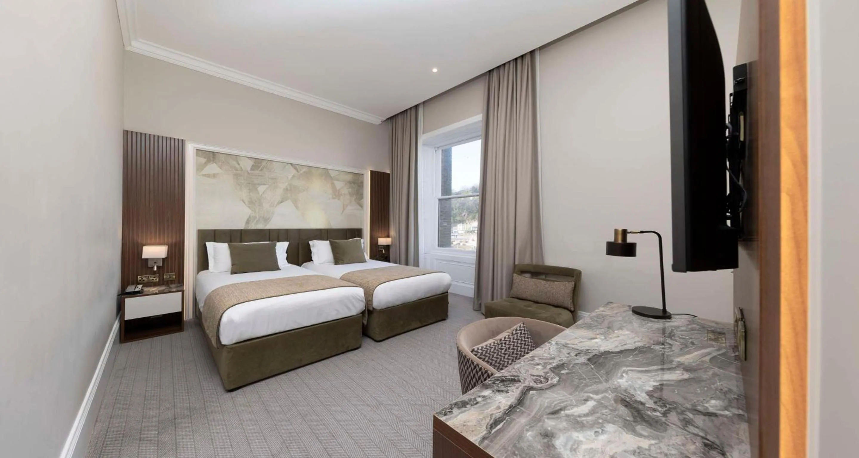 Bedroom, Bed in Best Western Premier Dover Marina Hotel & Spa