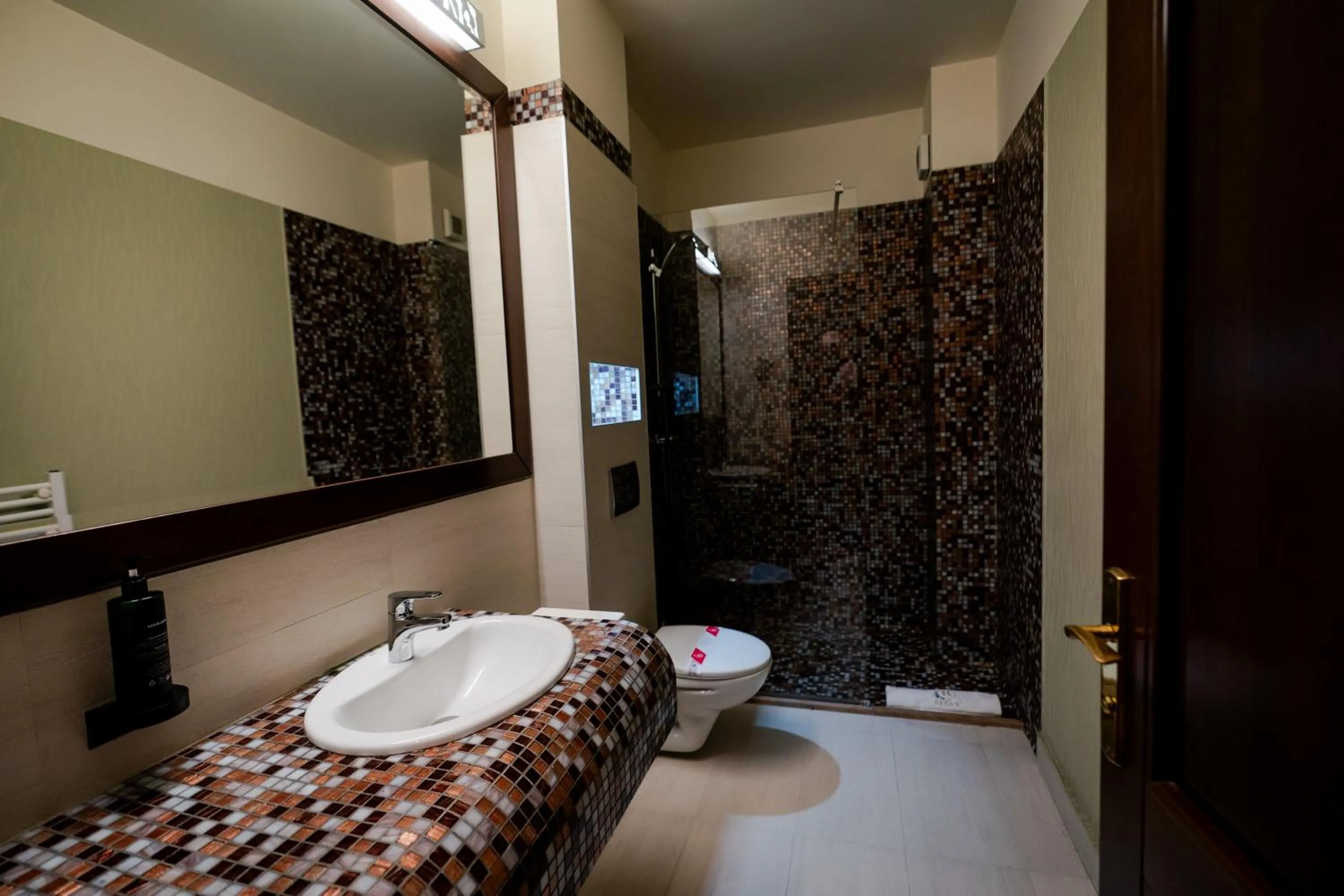 Shower, Bed in Hotel Relax Craiova