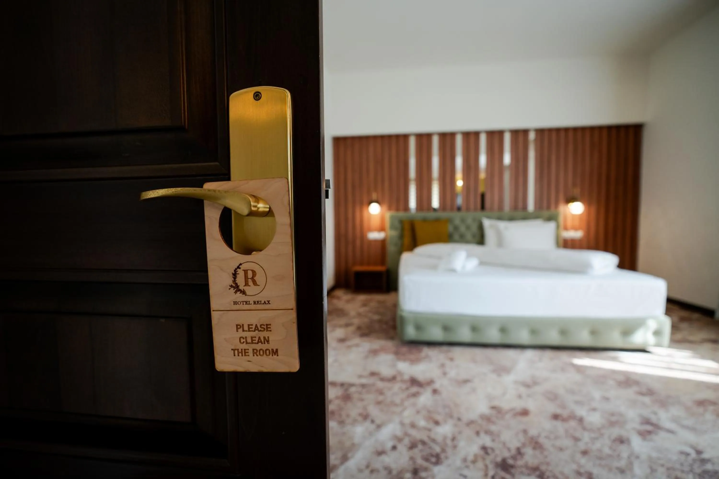 Bed in Hotel Relax Craiova