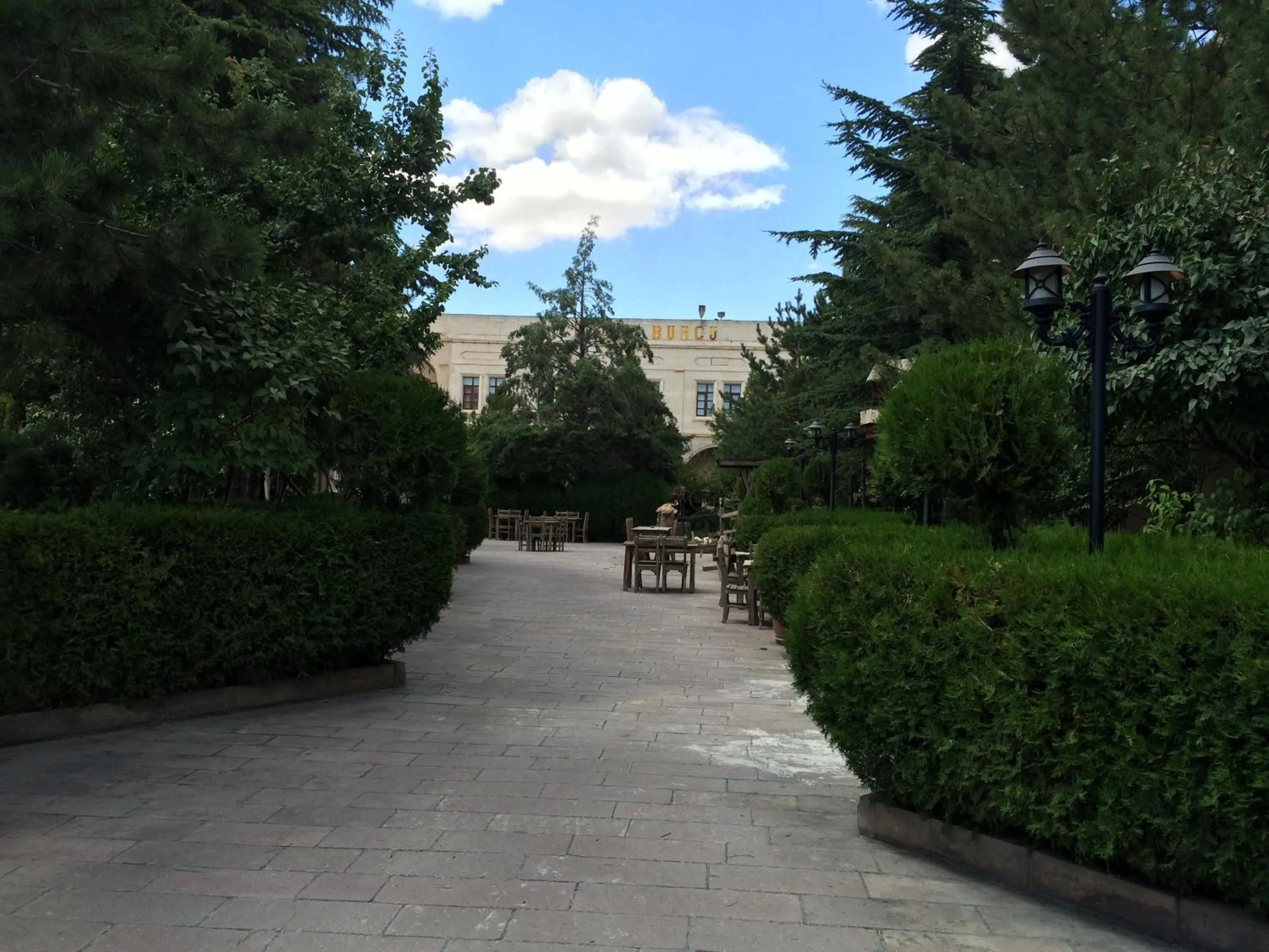 Garden in Burcu Kaya Hotel