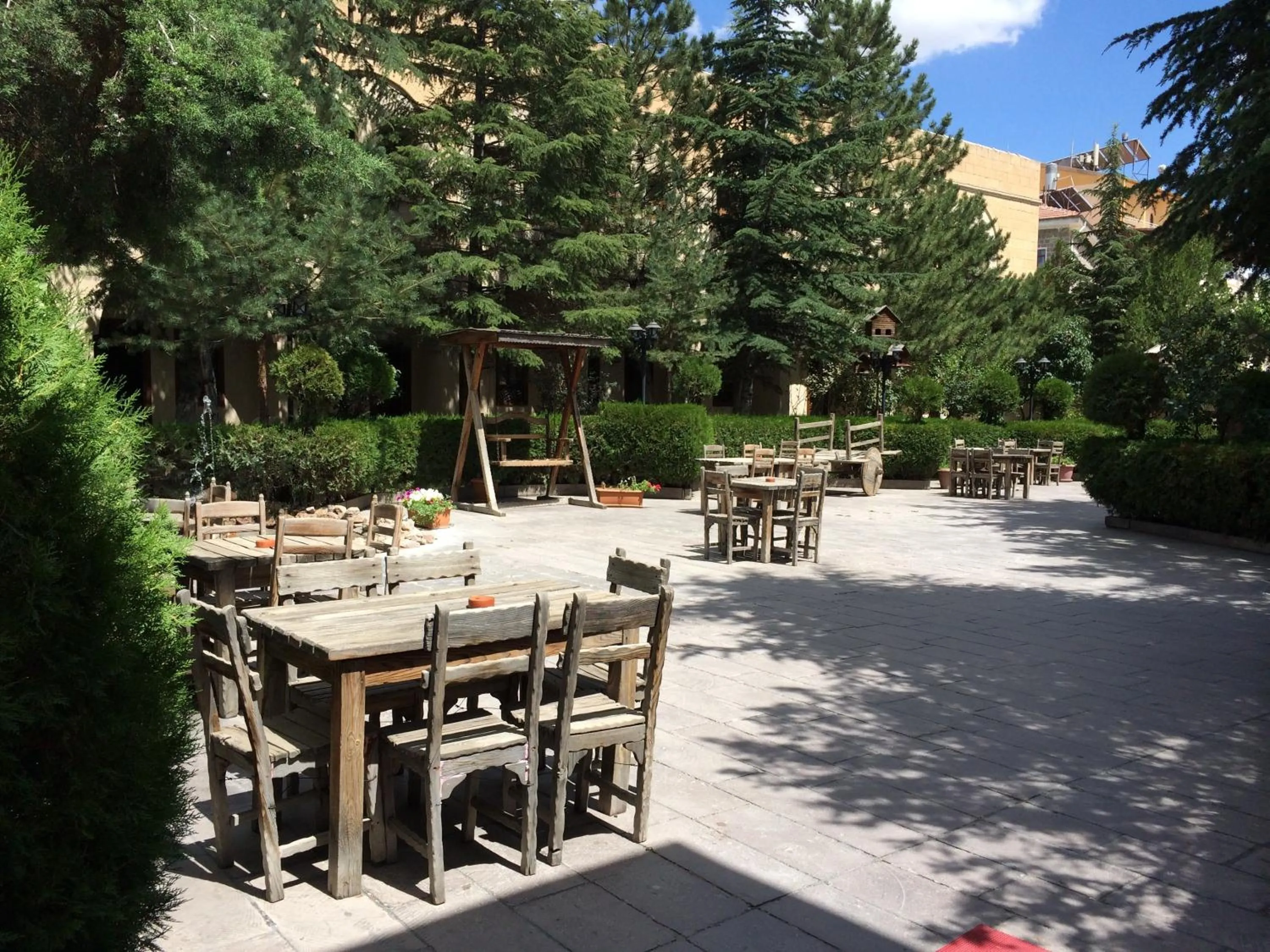 Garden in Burcu Kaya Hotel