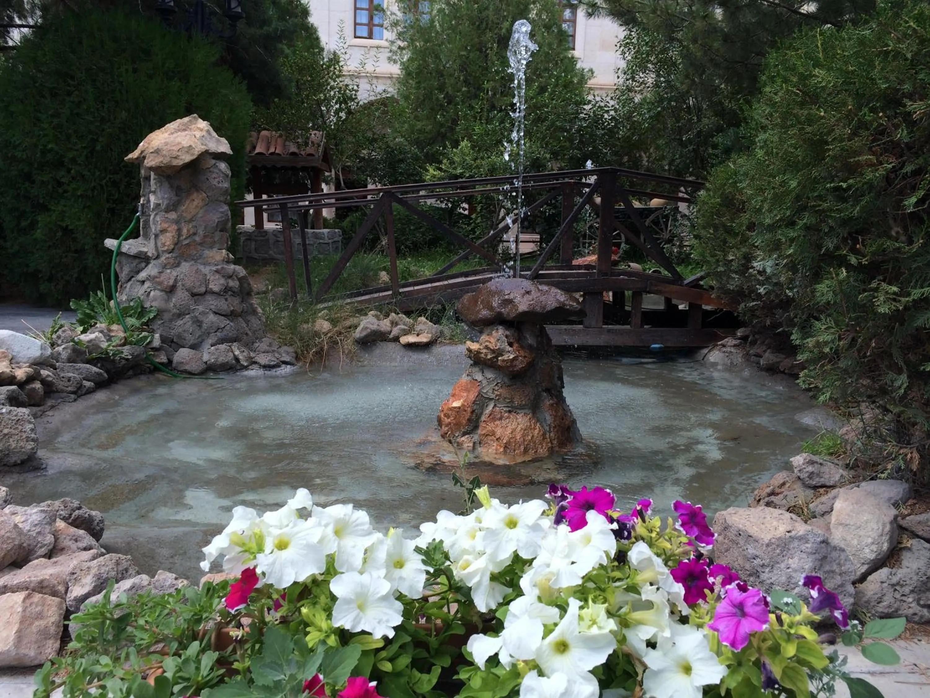Garden in Burcu Kaya Hotel