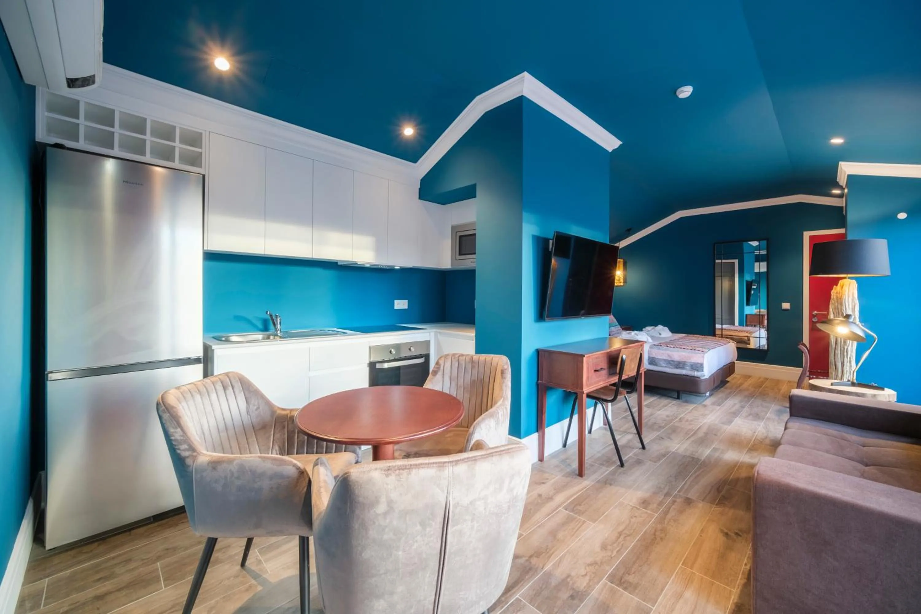 Kitchen or kitchenette in Açores Autêntico Boutique Hotel