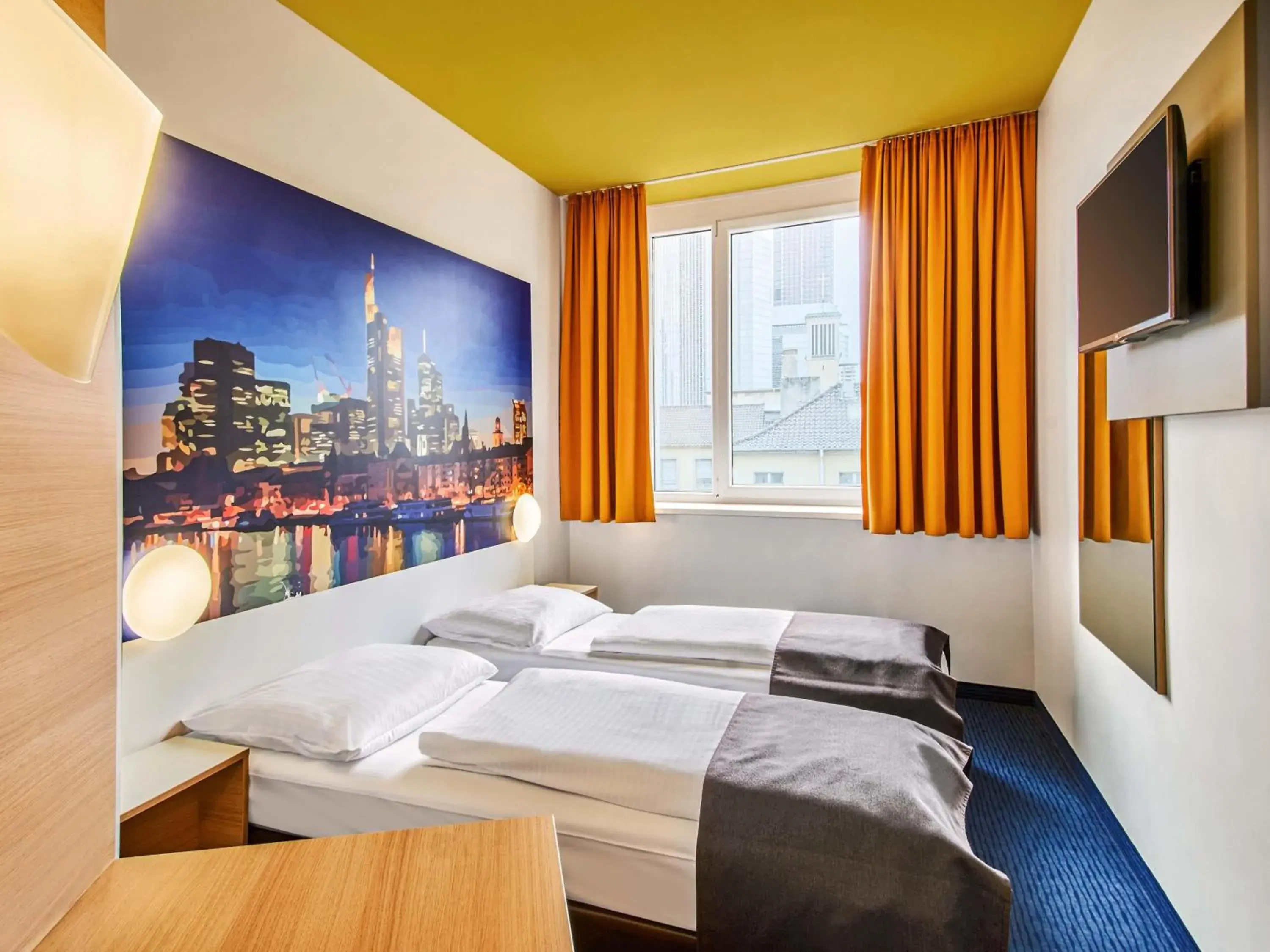 Twin Room - single occupancy in B&B HOTEL Frankfurt-Hbf Twin Room - single occupancy in B&B HOTEL Frankfurt-Hbf