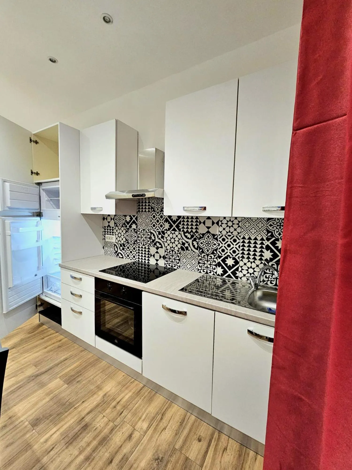 Kitchen or kitchenette in Ricettiva Cipro San Pietro e Musei Vaticani