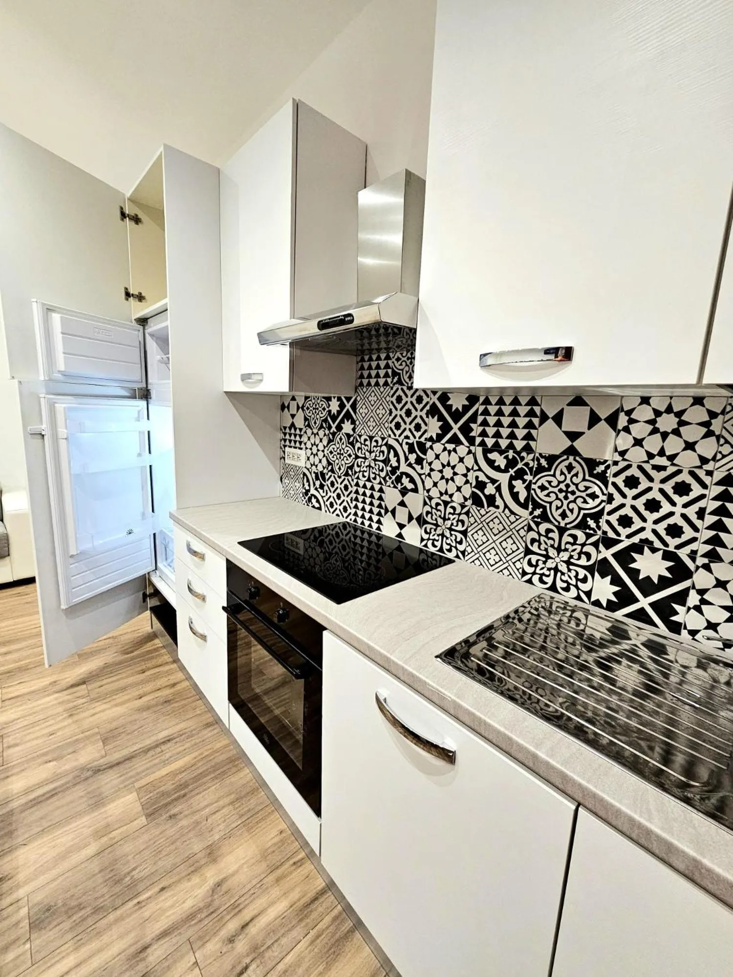 Kitchen or kitchenette in Ricettiva Cipro San Pietro e Musei Vaticani