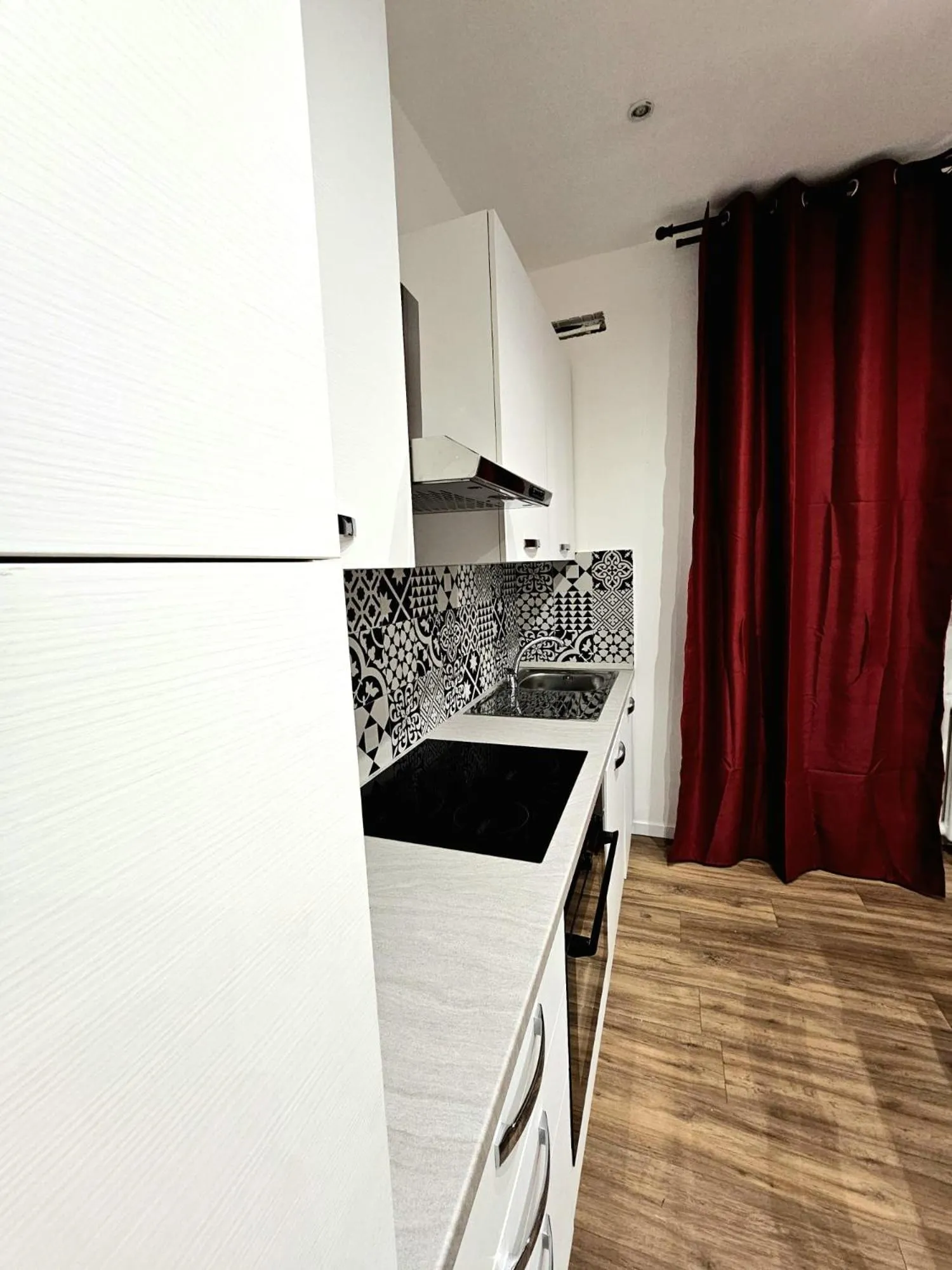 Kitchen or kitchenette in Ricettiva Cipro San Pietro e Musei Vaticani