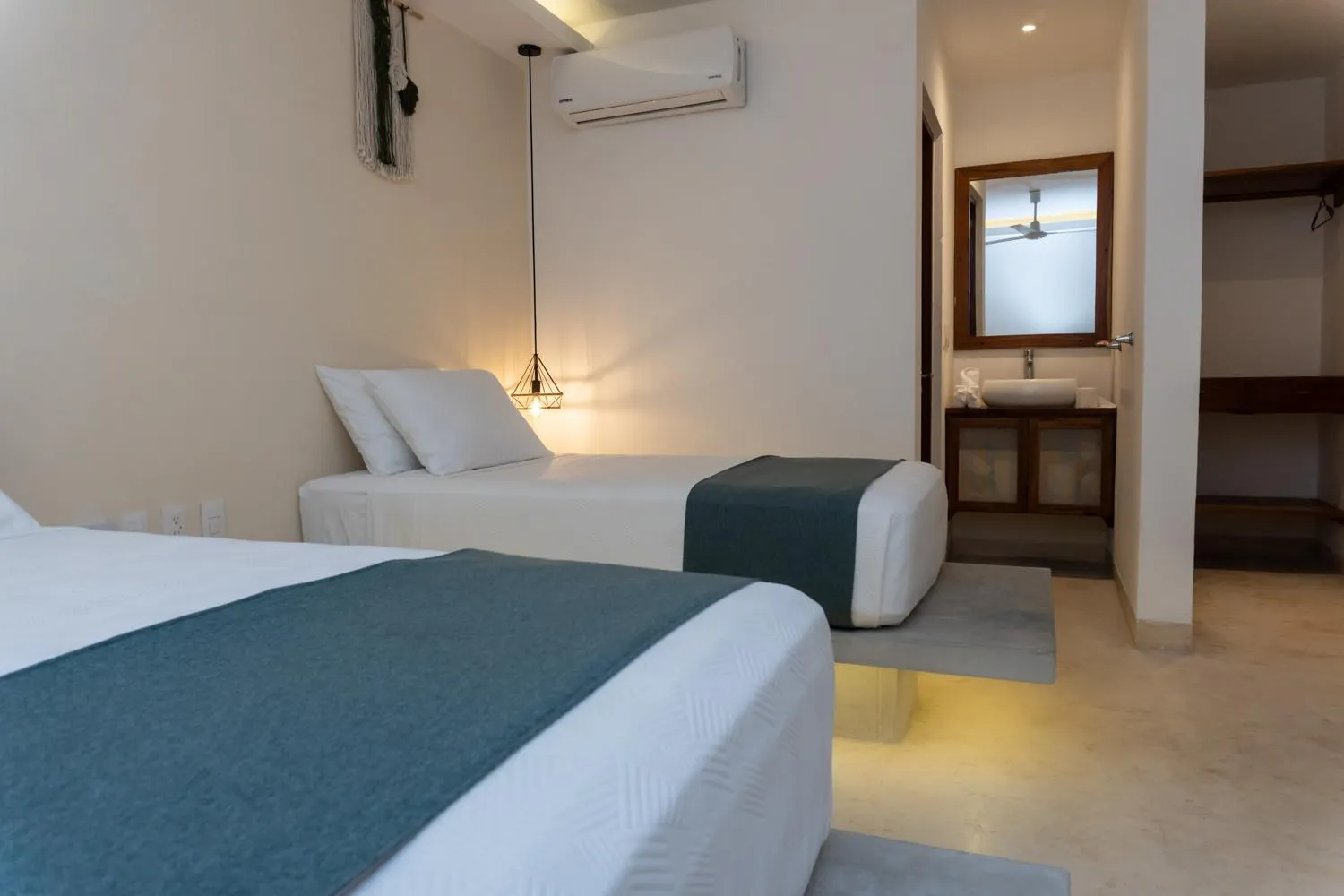 Bed in Kanté Hotel - Downtown Tulum