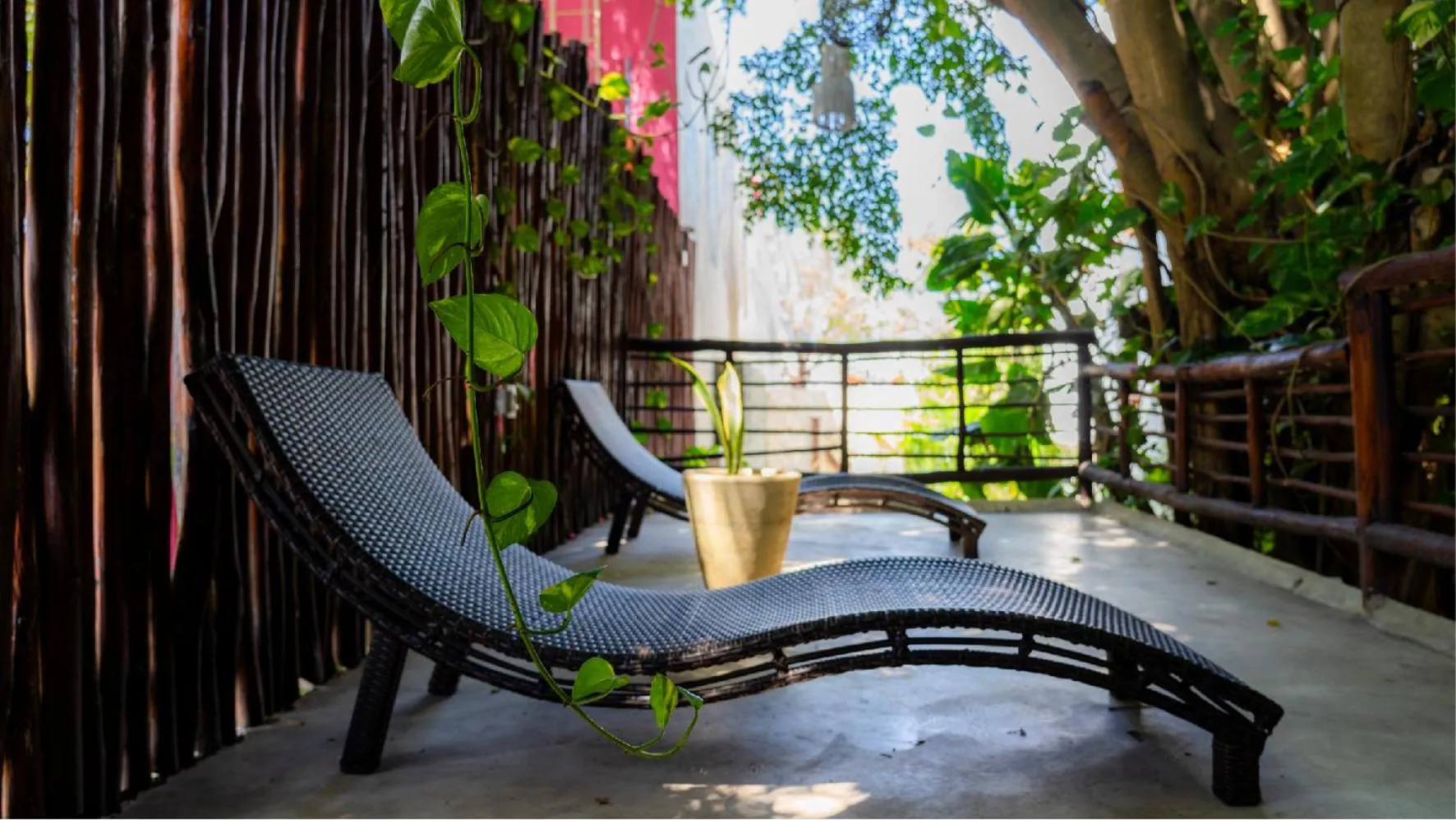 sunbed in Kanté Hotel - Downtown Tulum