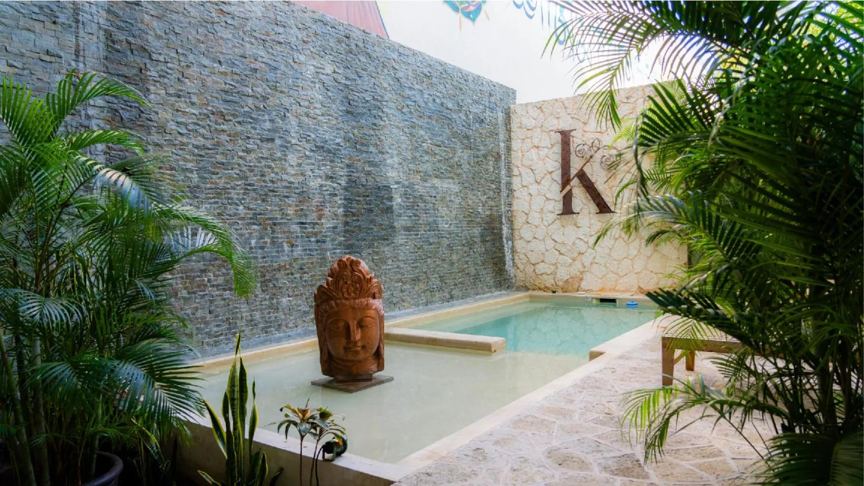 Swimming pool in Kanté Hotel - Downtown Tulum