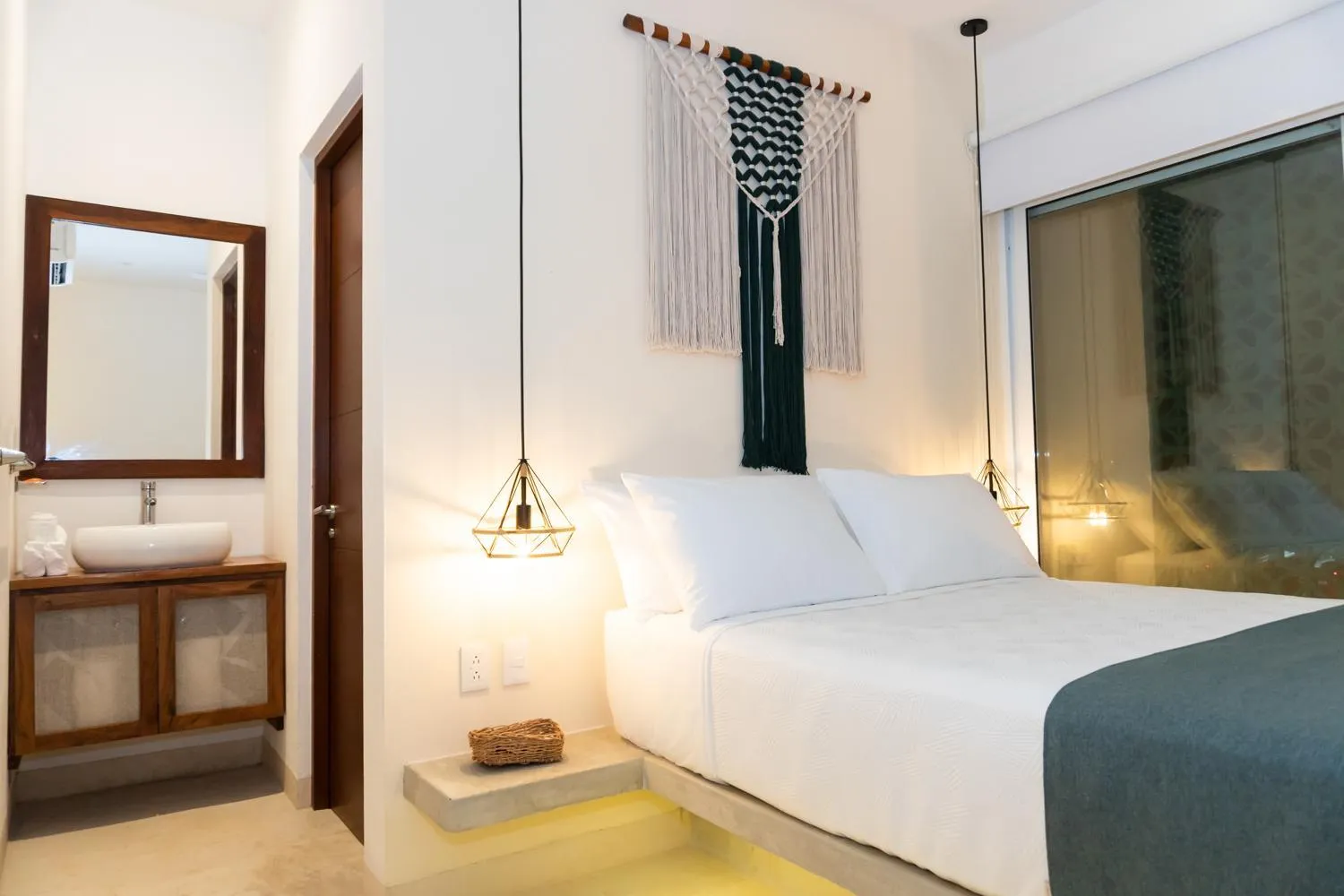 Bed in Kanté Hotel - Downtown Tulum