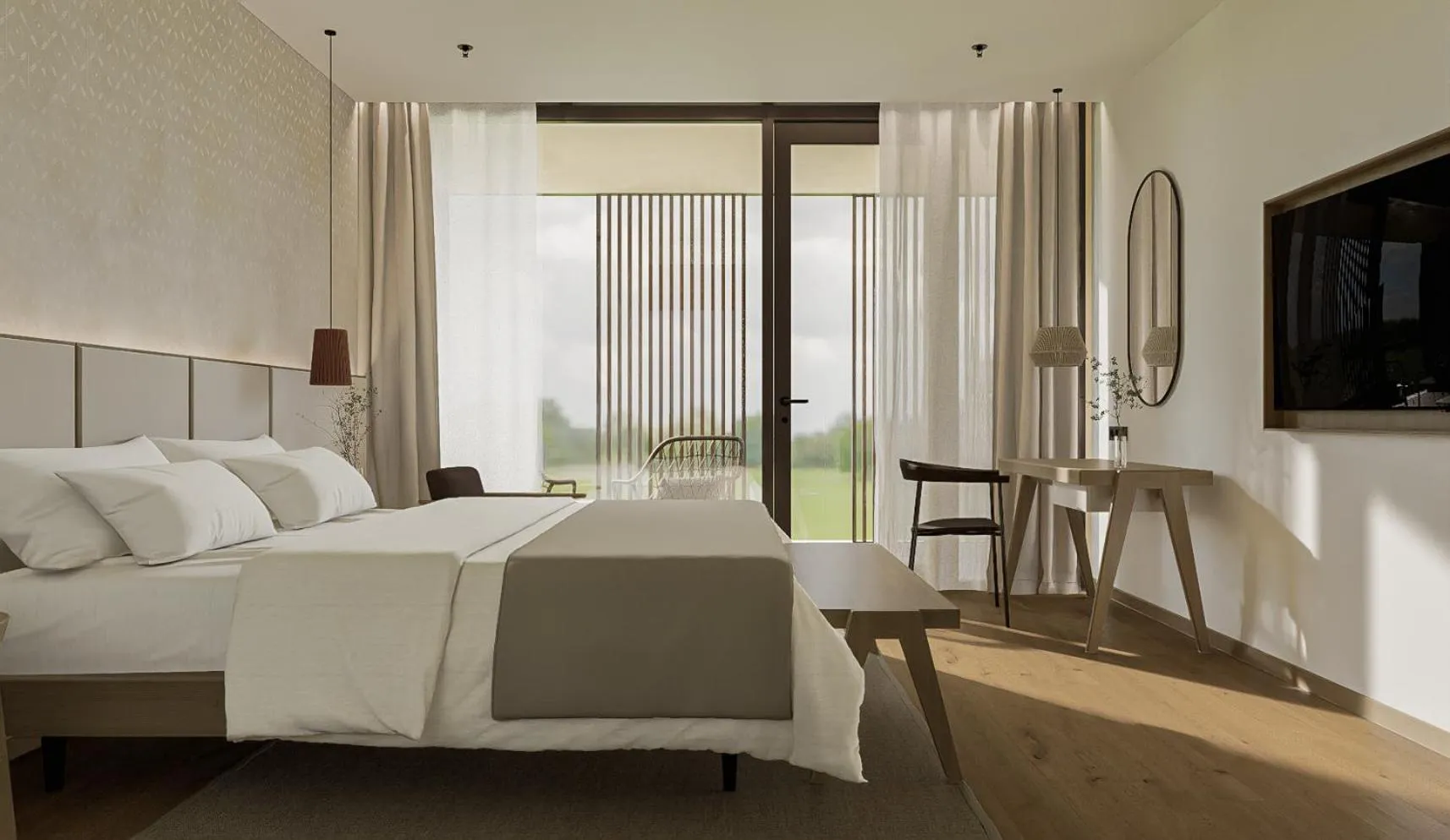 Bed in Hotel Materra