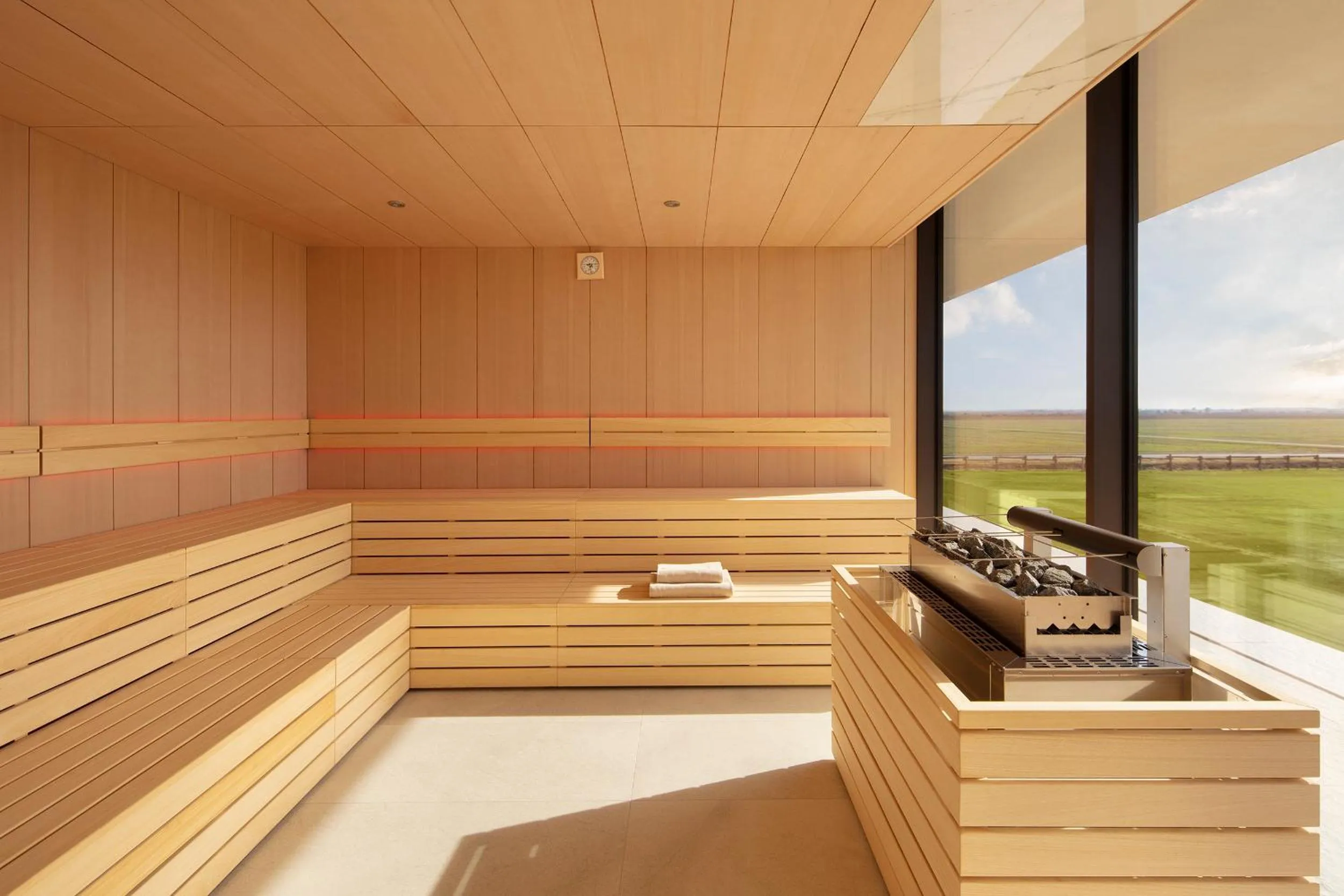 Sauna in Hotel Materra