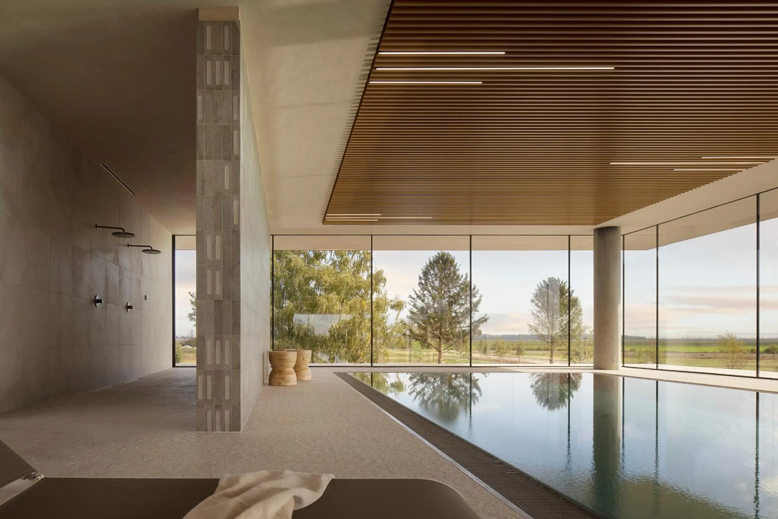 Pool view in Hotel Materra