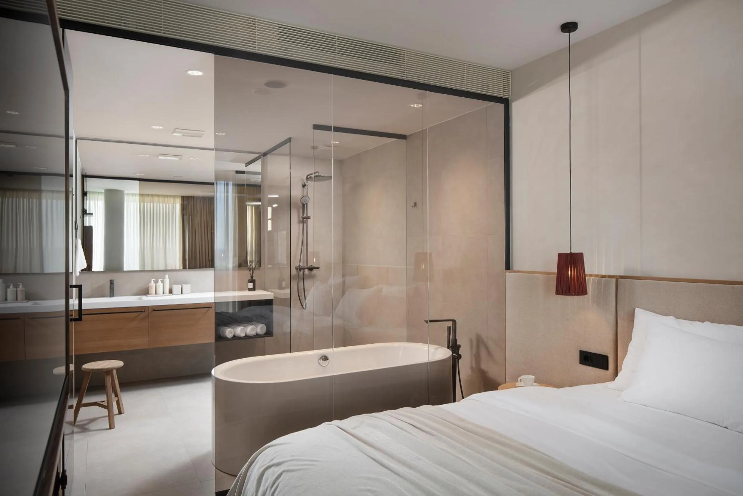 Bed in Hotel Materra