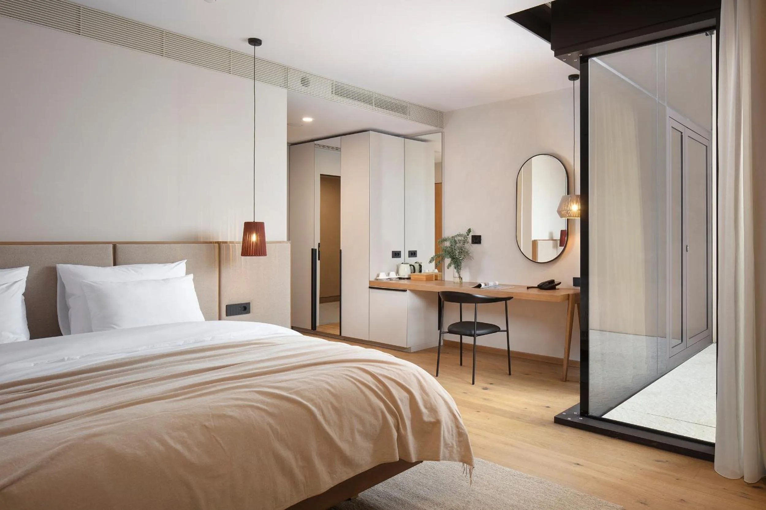 Bedroom, Bed in Hotel Materra