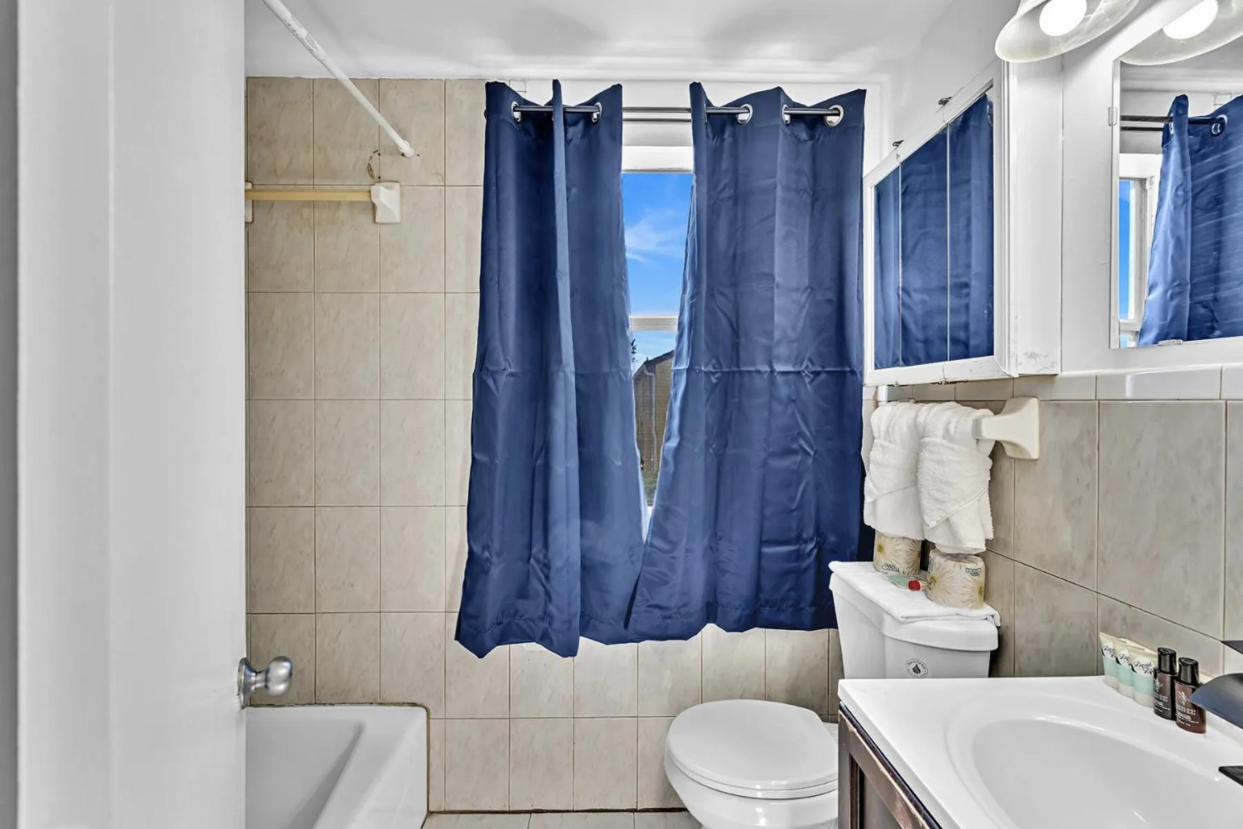 Bathroom in Coastal Sunset